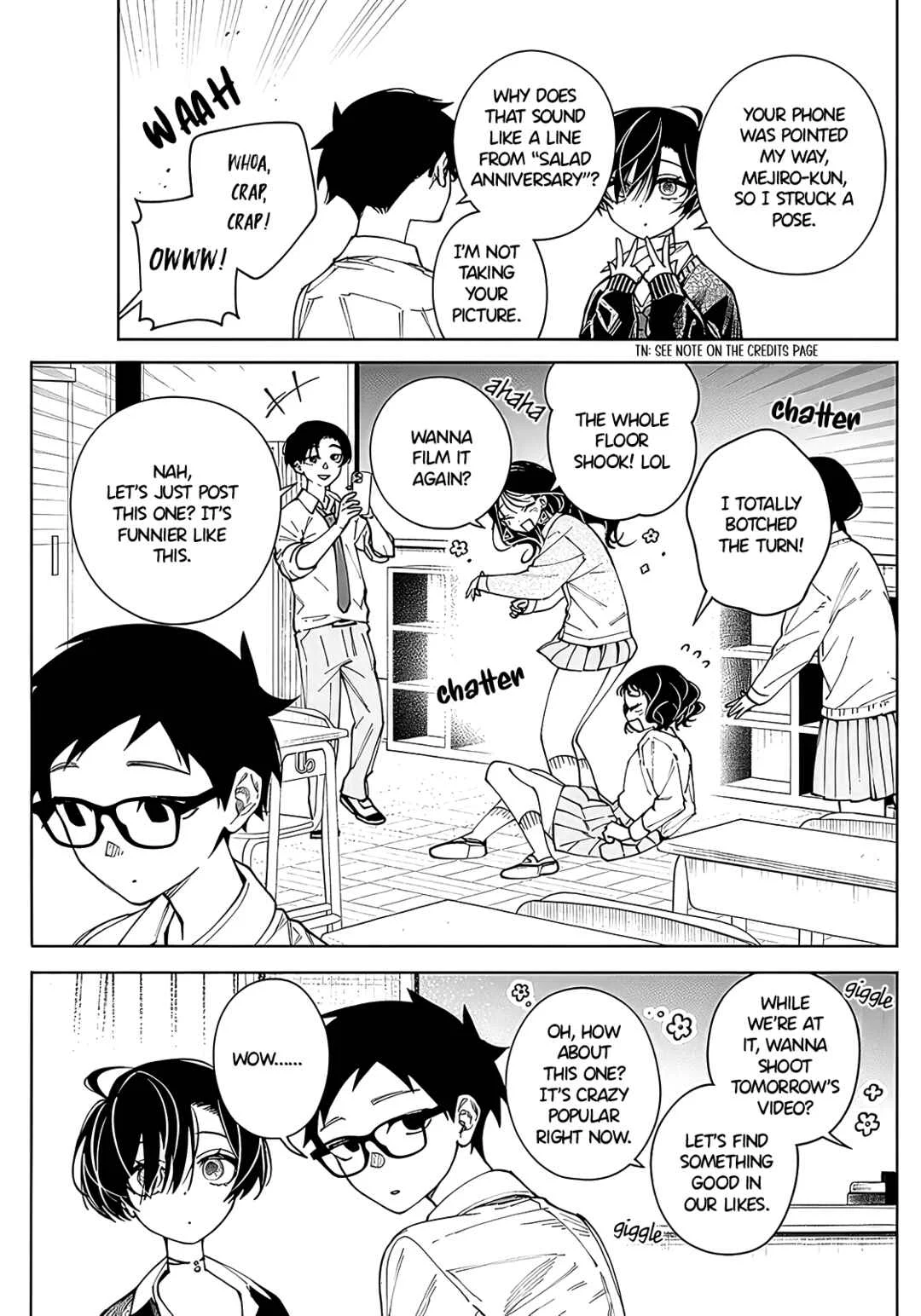 Morino-san Darugaramu Chapter 5: Languid Dance Cover - Page 3