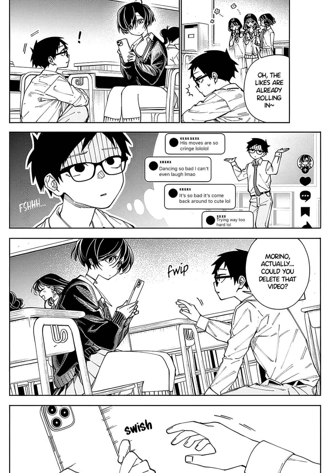 Morino-san Darugaramu Chapter 5: Languid Dance Cover - Page 6