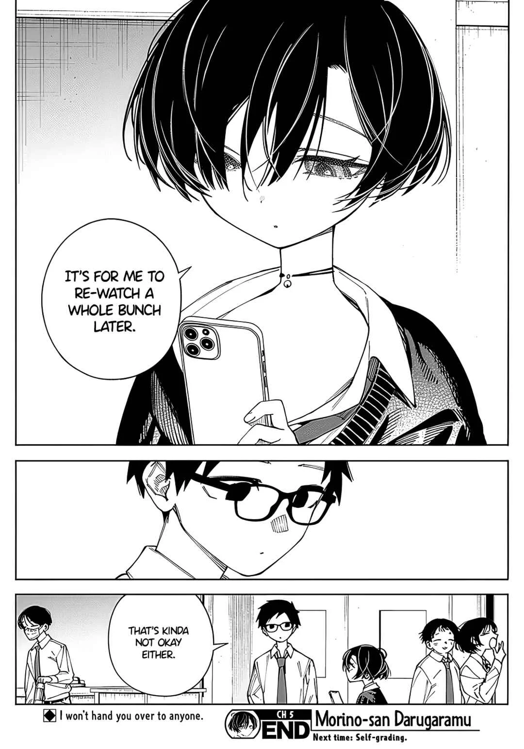 Morino-san Darugaramu Chapter 5: Languid Dance Cover - Page 10