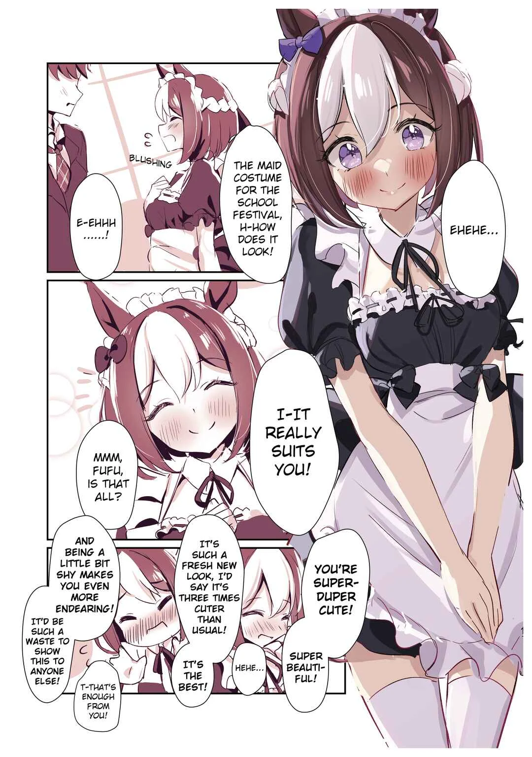 Moshi Ano Ko ga Tracen Gakuen ni Itte Nakattara. Spe Senpai no Baai Chapter 1 - Page 4