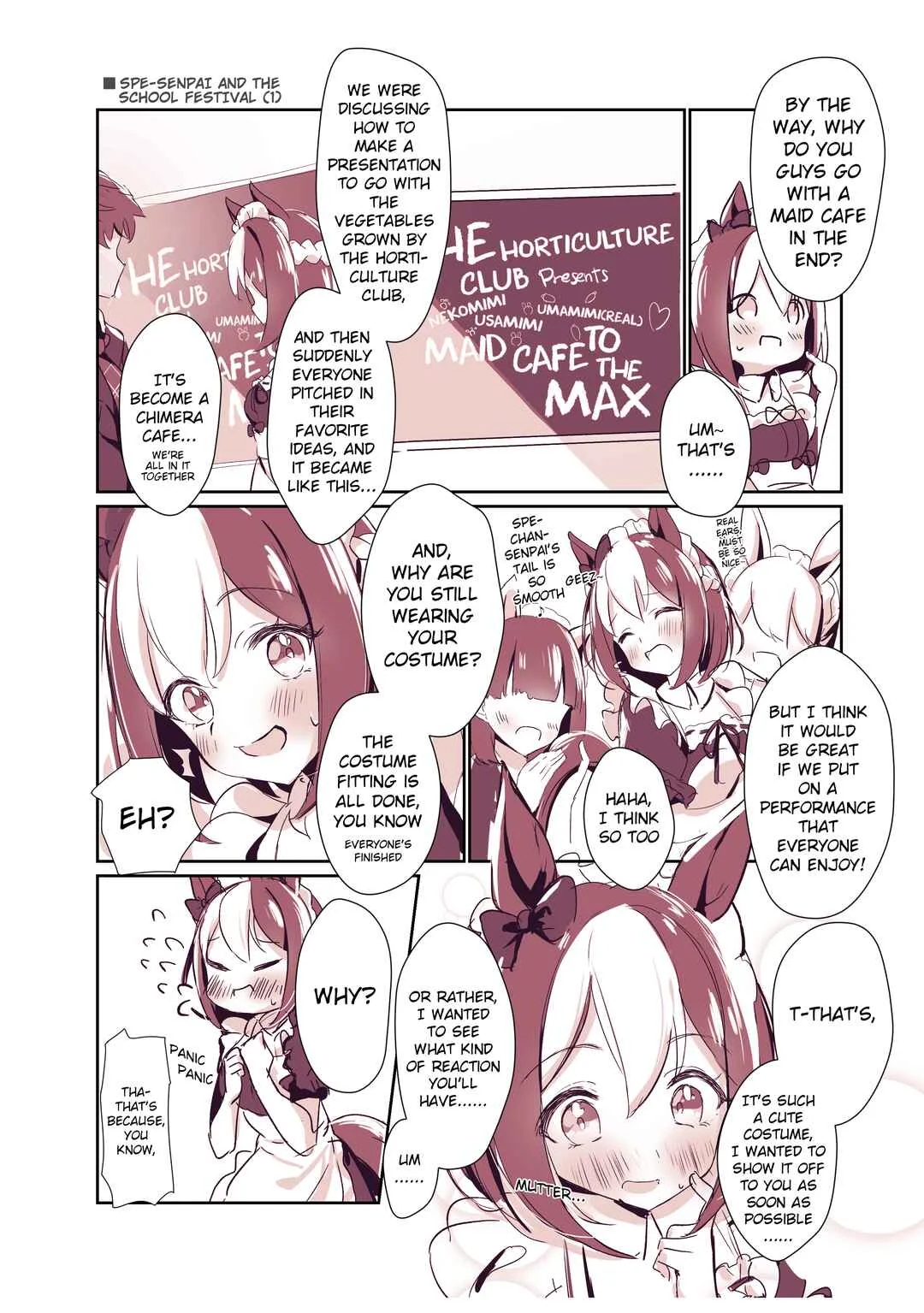 Moshi Ano Ko ga Tracen Gakuen ni Itte Nakattara. Spe Senpai no Baai Chapter 1 - Page 5