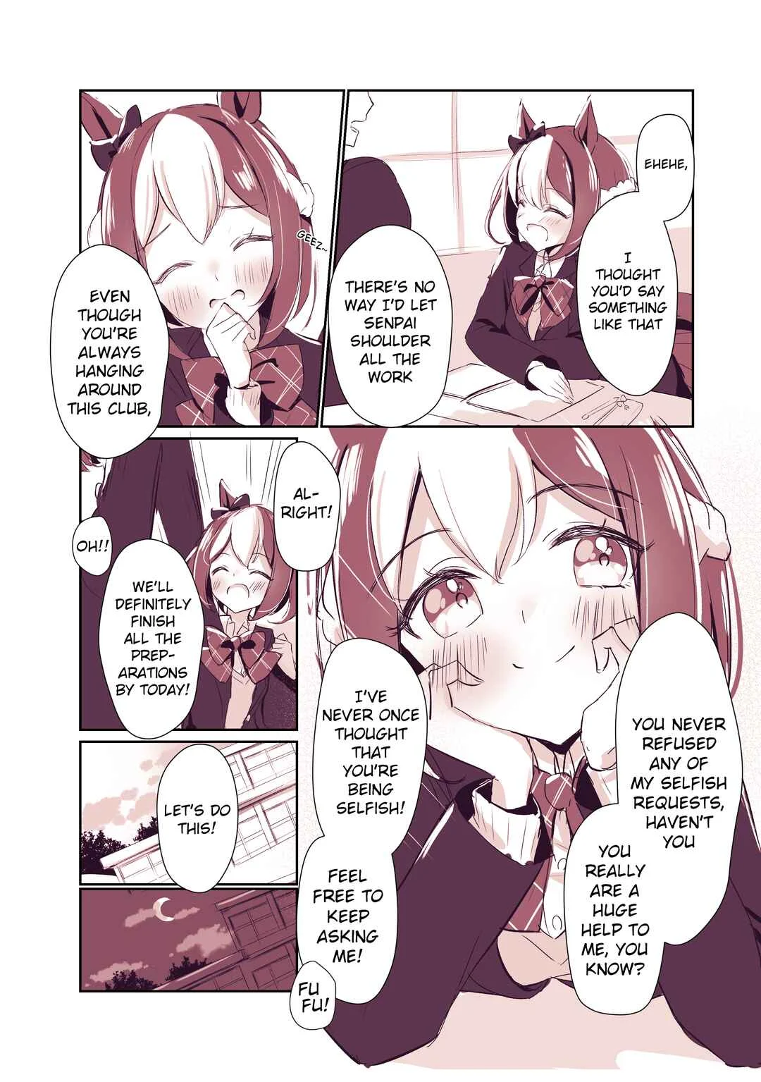 Moshi Ano Ko ga Tracen Gakuen ni Itte Nakattara. Spe Senpai no Baai Chapter 1 - Page 9