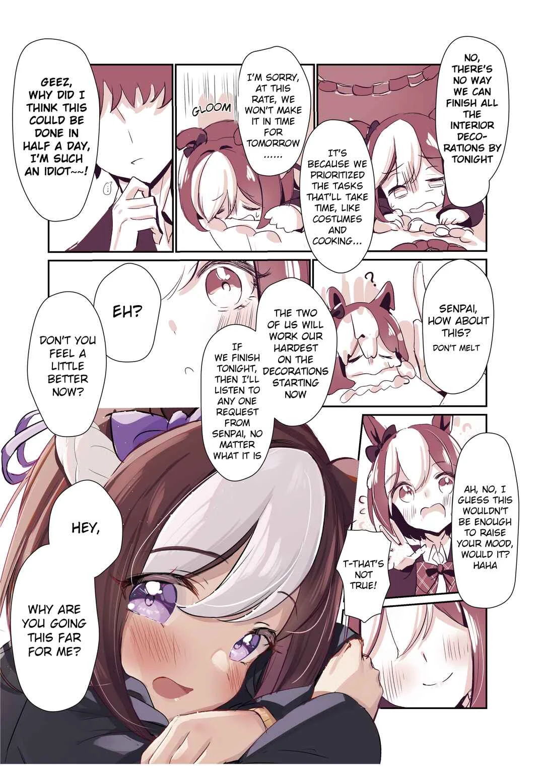 Moshi Ano Ko ga Tracen Gakuen ni Itte Nakattara. Spe Senpai no Baai Chapter 1 - Page 10