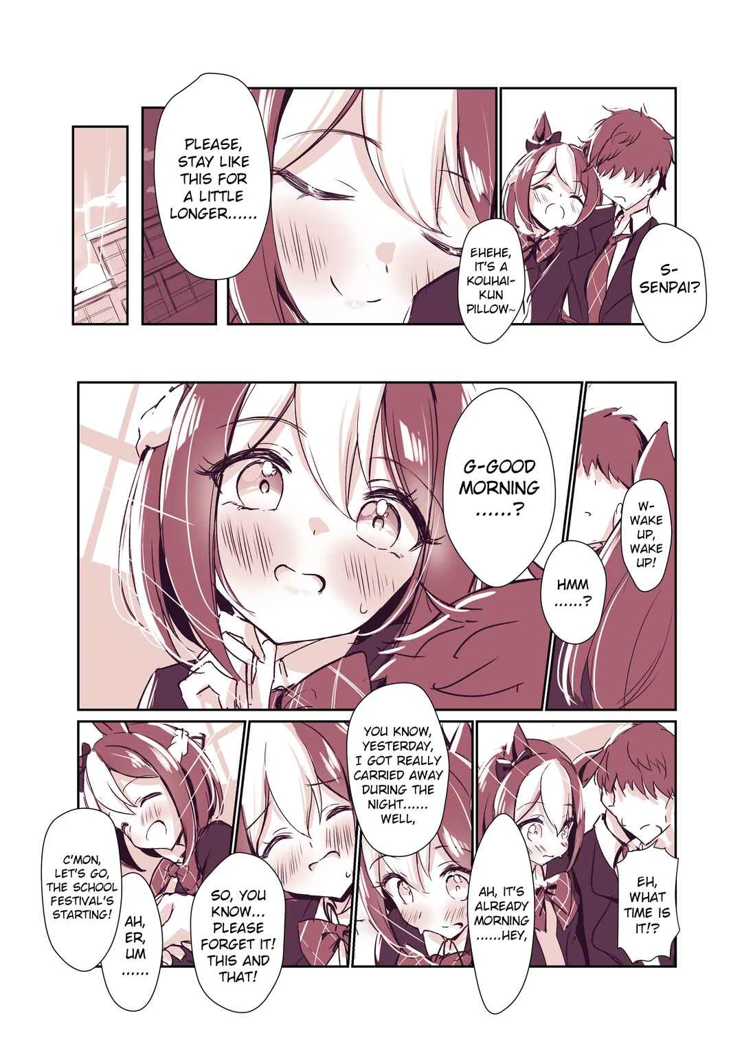 Moshi Ano Ko ga Tracen Gakuen ni Itte Nakattara. Spe Senpai no Baai Chapter 1 - Page 13