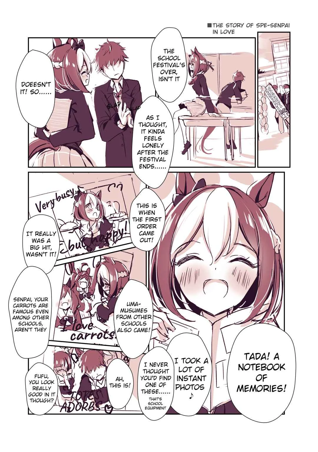 Moshi Ano Ko ga Tracen Gakuen ni Itte Nakattara. Spe Senpai no Baai Chapter 1 - Page 14