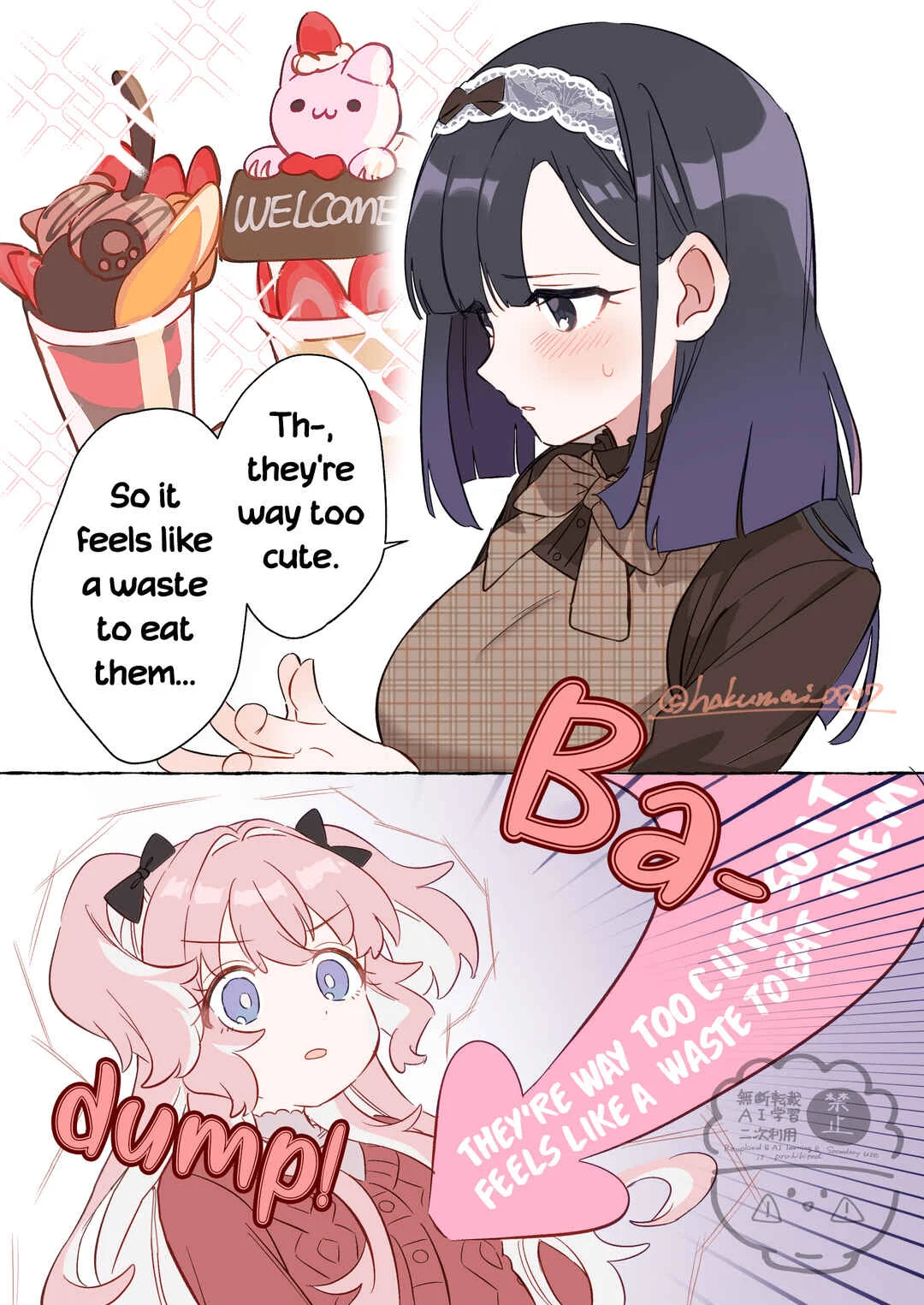 Moto teki kanbu-san wa mahou shoujo ni o netsu Chapter 2: It’s Not That I Dislike Sweets - Page 3