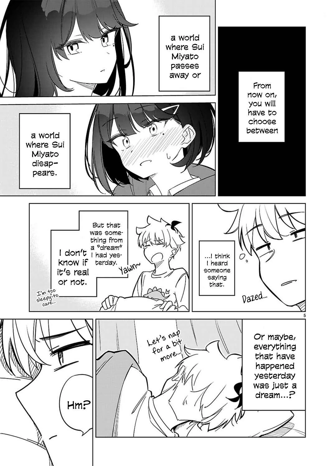 Multiverse no Watashi, Koishite Ii desu ka? Chapter 2: Sui's Feelings - Page 5