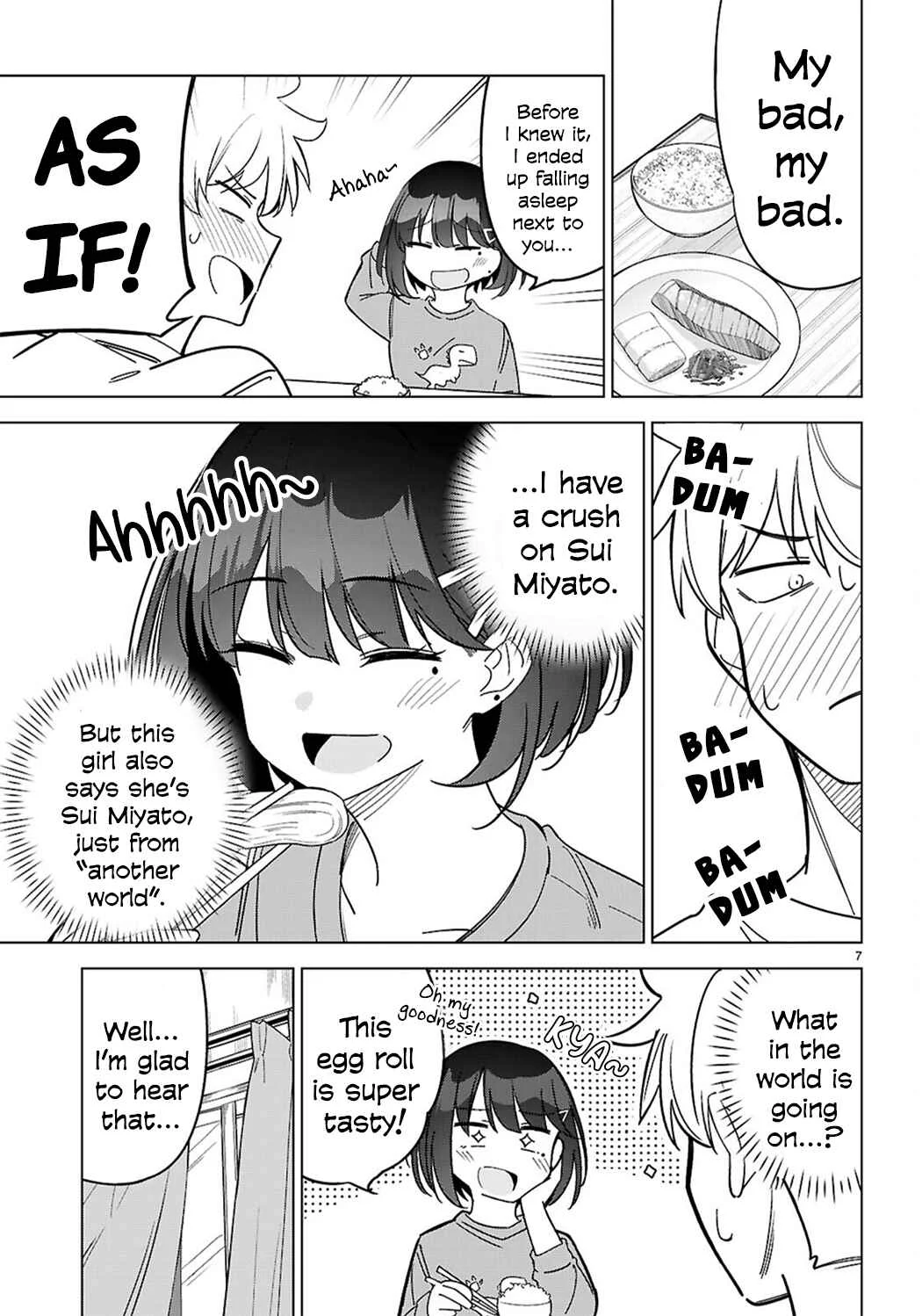 Multiverse no Watashi, Koishite Ii desu ka? Chapter 2: Sui's Feelings - Page 7