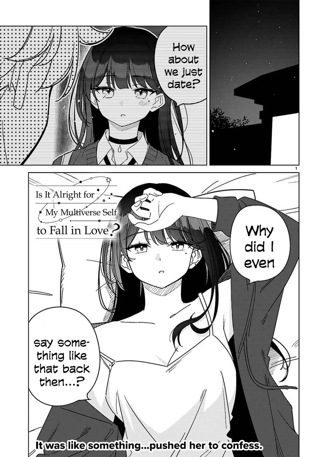 Multiverse no Watashi, Koishite Ii desu ka? Chapter 3: Fate of the Confession - Page 1