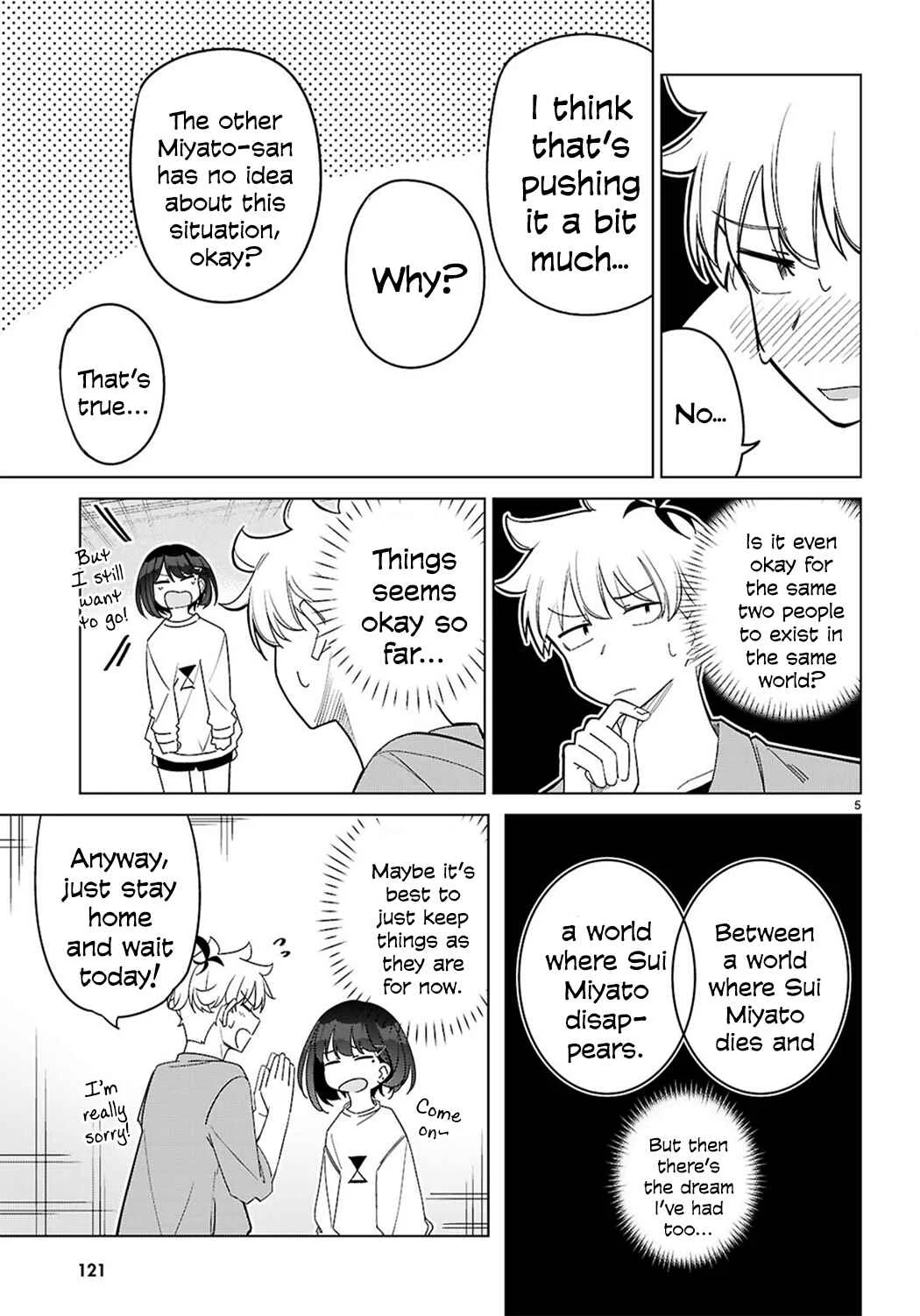 Multiverse no Watashi, Koishite Ii desu ka? Chapter 3: Fate of the Confession - Page 5