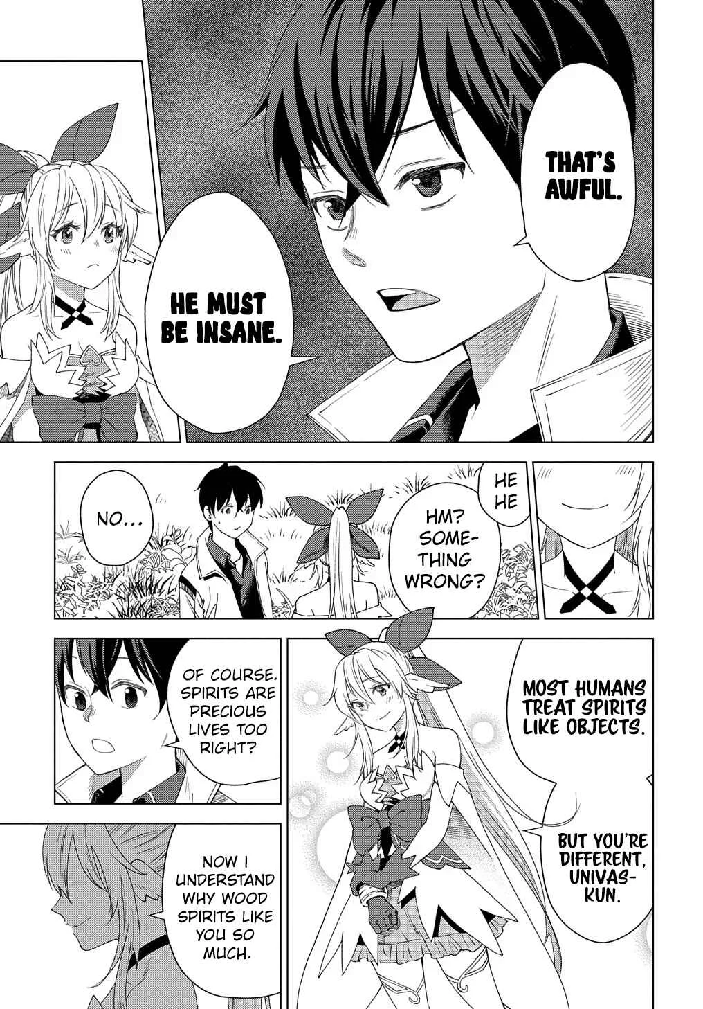 Munou to Yobareta "Seirei Tarashi" ~Jitsuwa Inou de, Seirei Kaide wa Densetsuteki Hero Deshita~ Chapter 2: The Wind Spirit Princess, Madly in Love with Me - Page 13