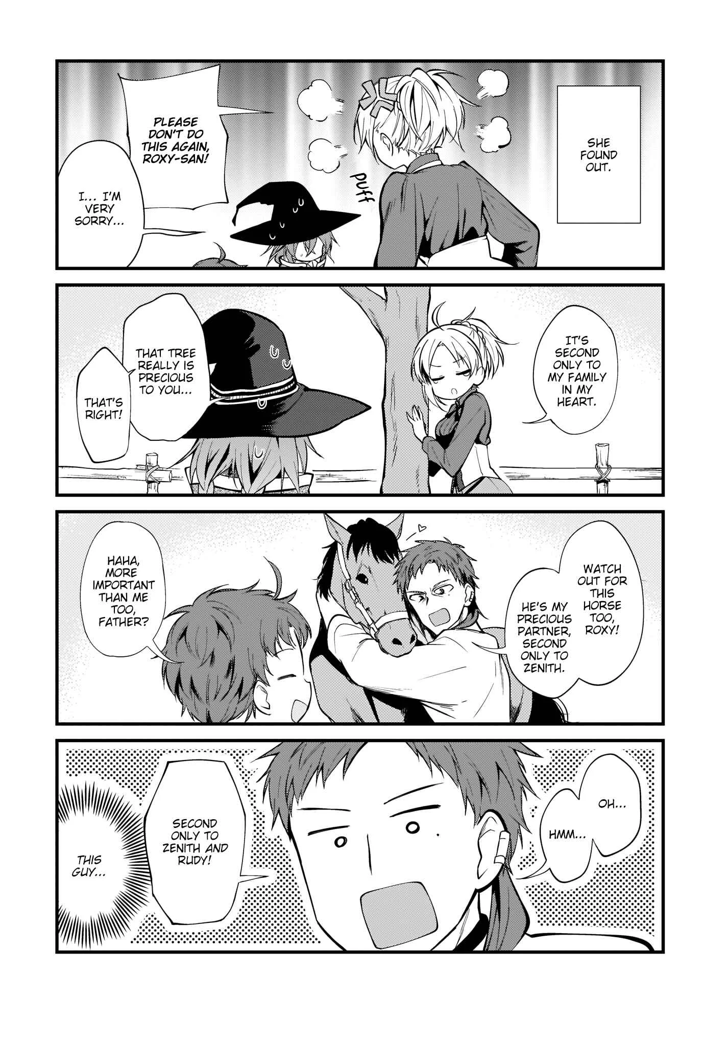 Mushoku Tensei ~4-koma ni Natte mo Honki Dasu~ Chapter 1 - Page 10