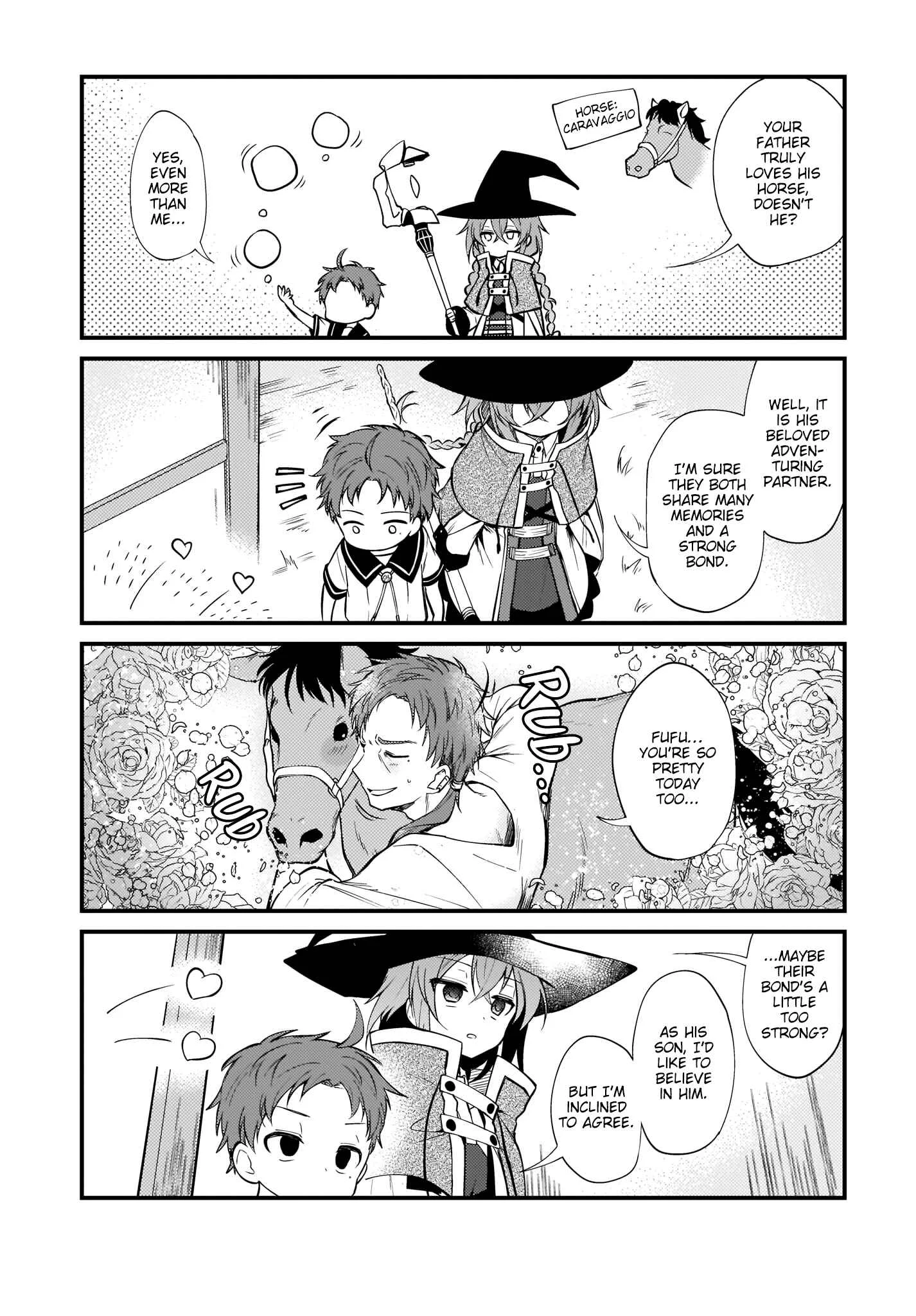 Mushoku Tensei ~4-koma ni Natte mo Honki Dasu~ Chapter 1 - Page 11