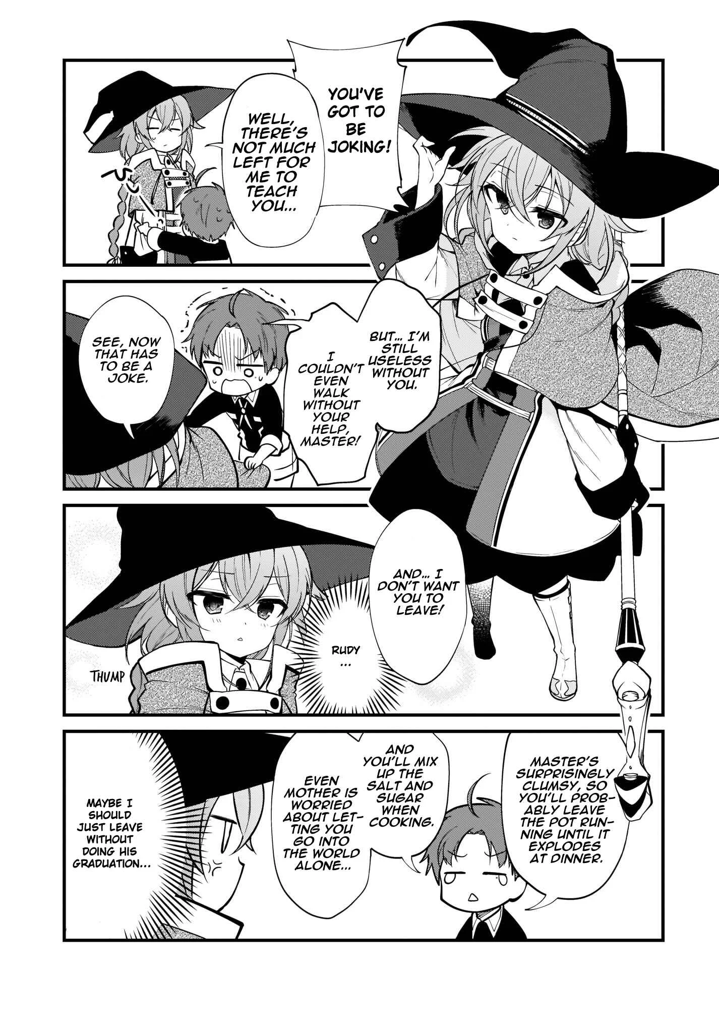 Mushoku Tensei ~4-koma ni Natte mo Honki Dasu~ Chapter 2 - Page 5