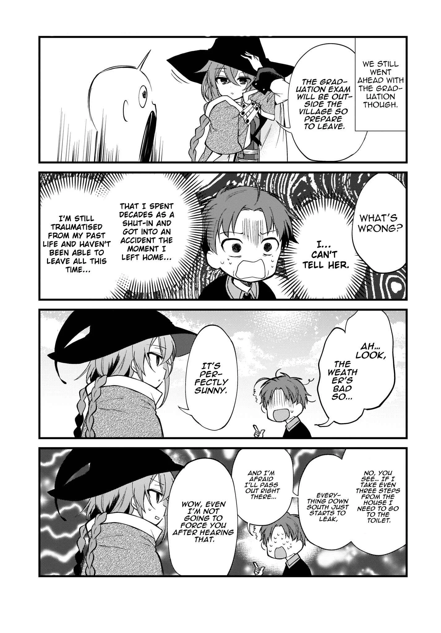 Mushoku Tensei ~4-koma ni Natte mo Honki Dasu~ Chapter 2 - Page 7