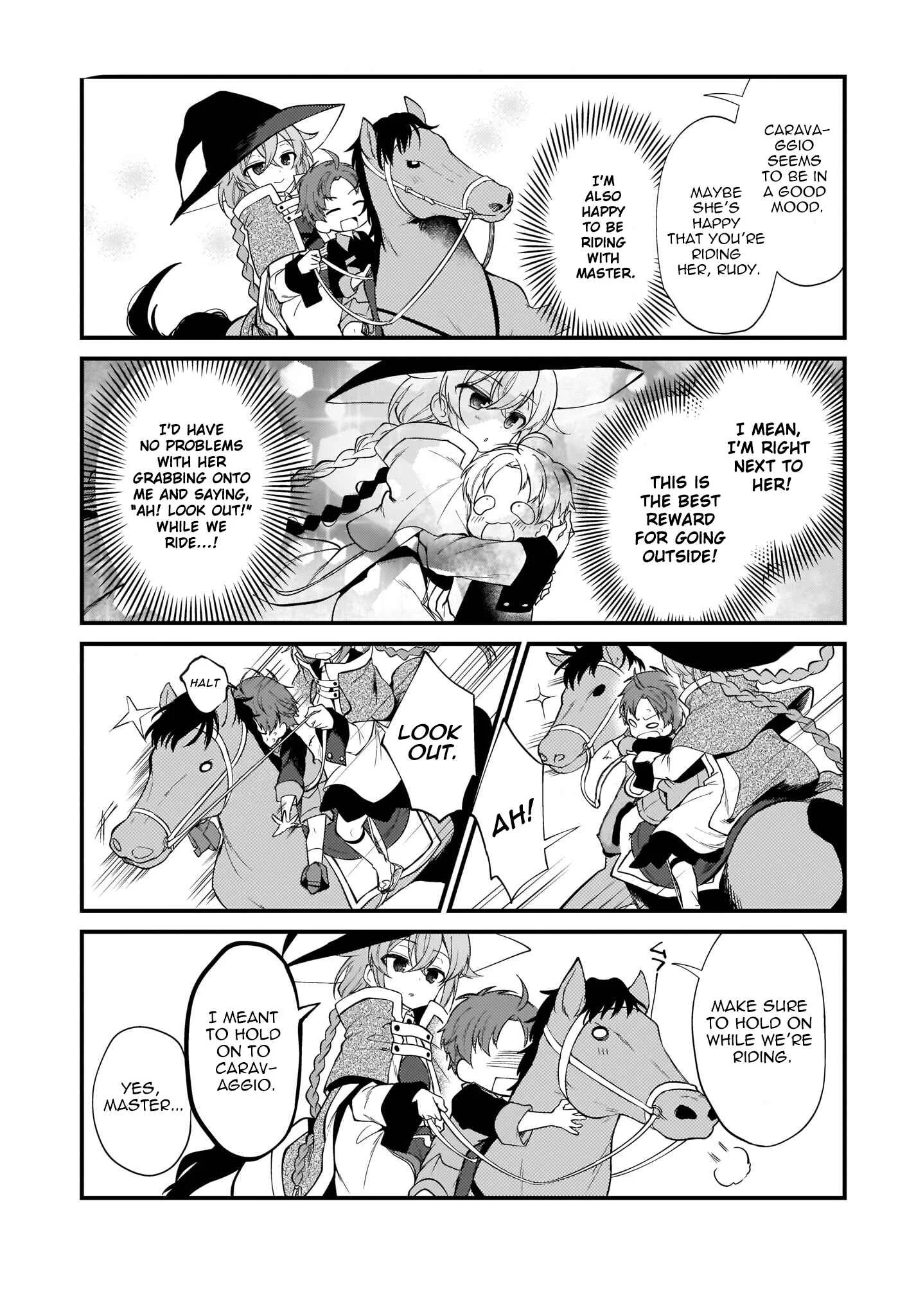 Mushoku Tensei ~4-koma ni Natte mo Honki Dasu~ Chapter 2 - Page 9