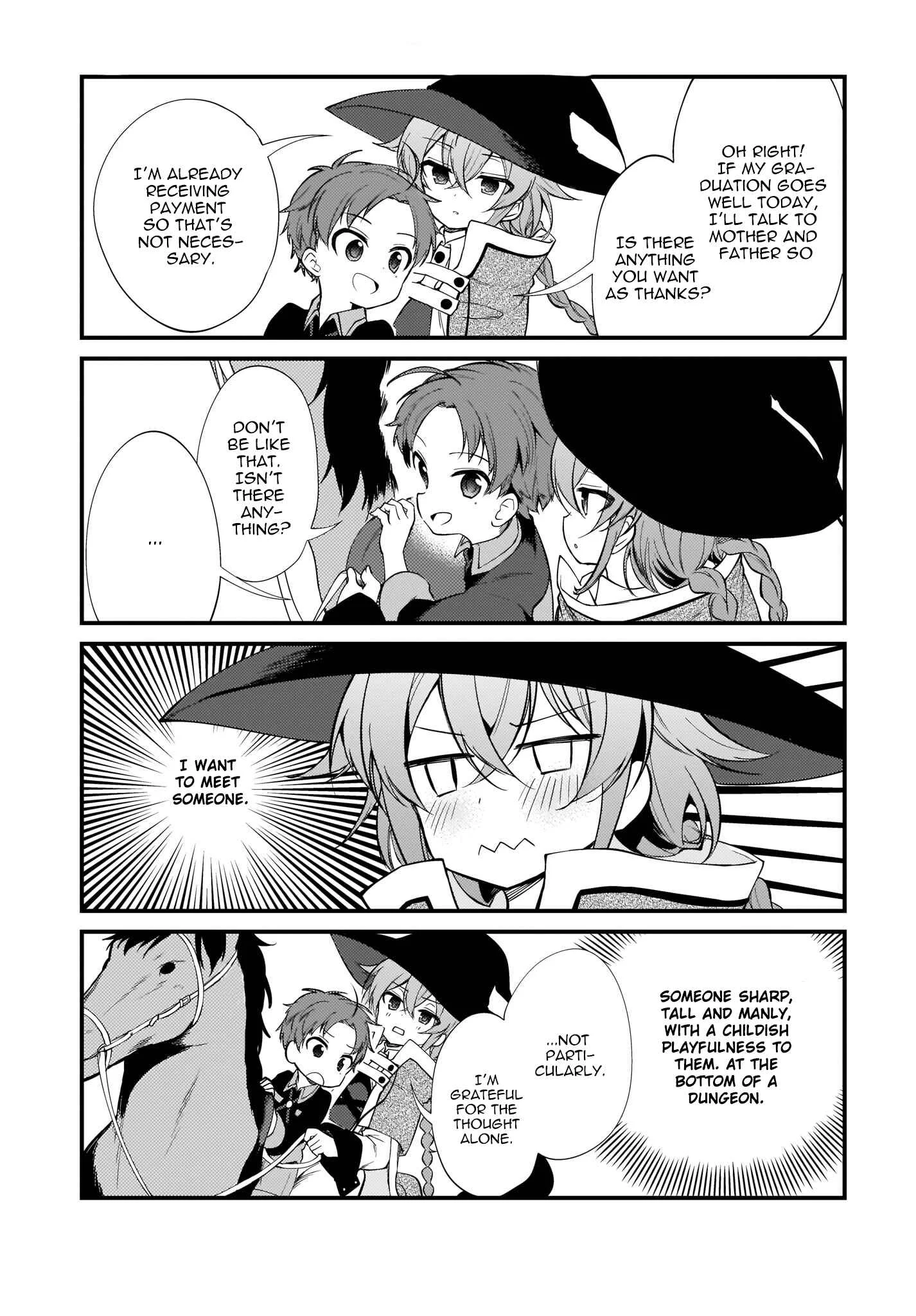 Mushoku Tensei ~4-koma ni Natte mo Honki Dasu~ Chapter 2 - Page 11