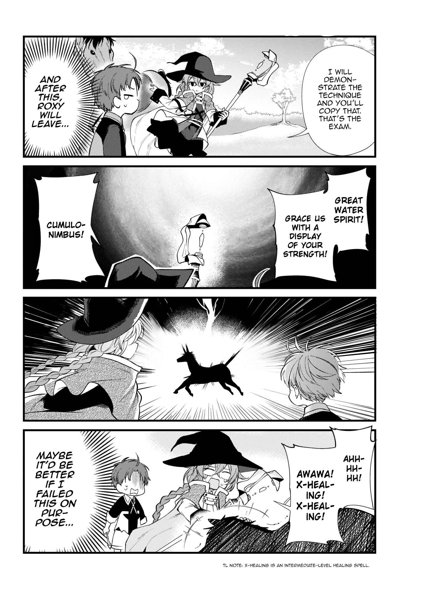 Mushoku Tensei ~4-koma ni Natte mo Honki Dasu~ Chapter 2 - Page 12