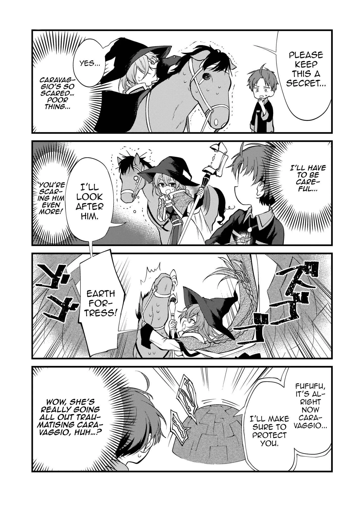 Mushoku Tensei ~4-koma ni Natte mo Honki Dasu~ Chapter 2 - Page 13