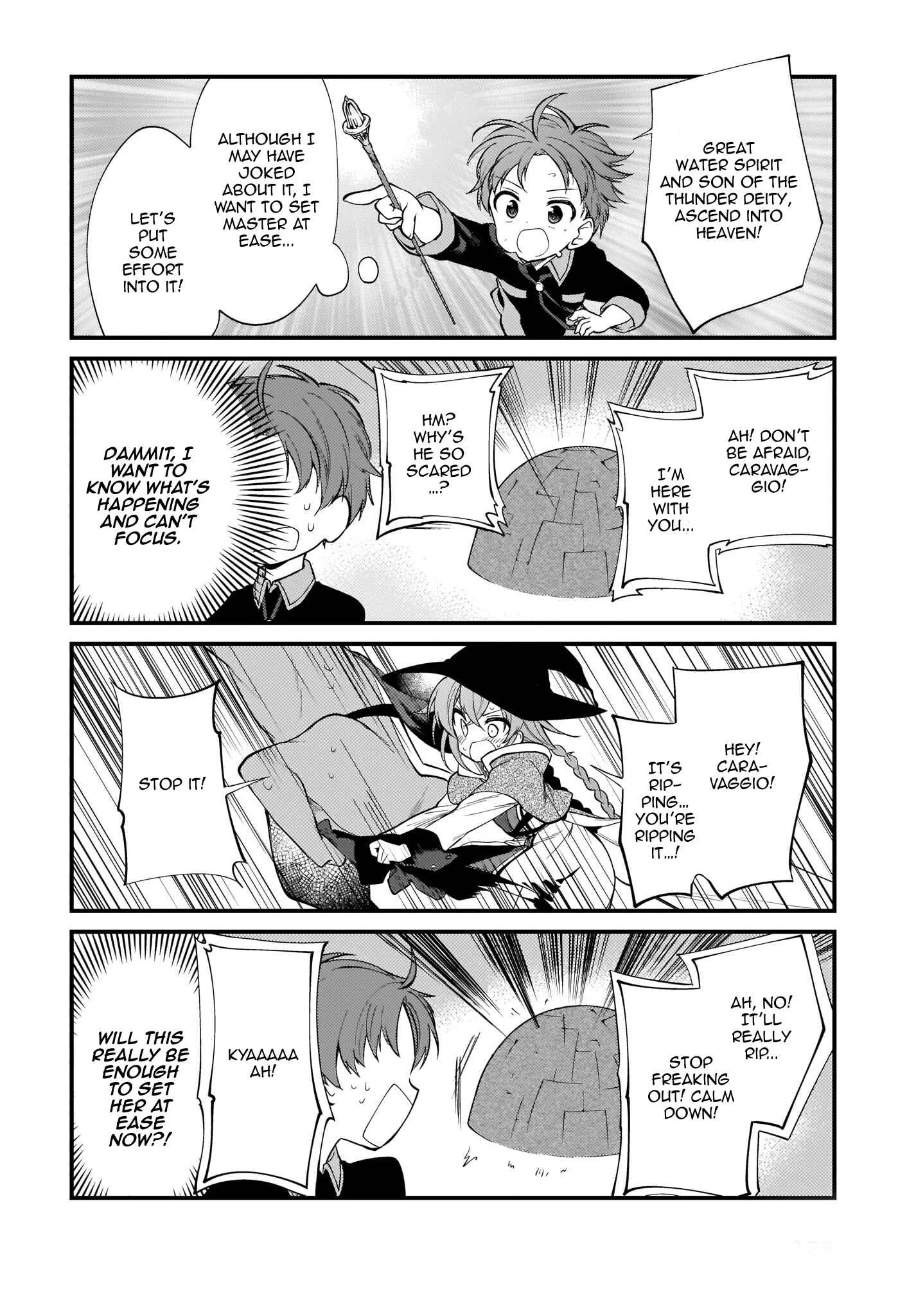 Mushoku Tensei ~4-koma ni Natte mo Honki Dasu~ Chapter 2 - Page 14