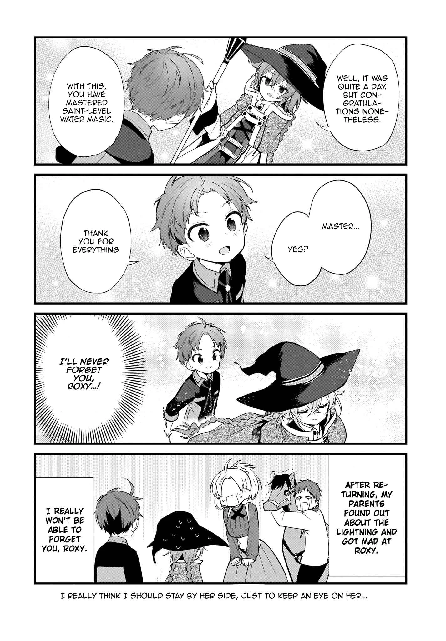 Mushoku Tensei ~4-koma ni Natte mo Honki Dasu~ Chapter 2 - Page 16