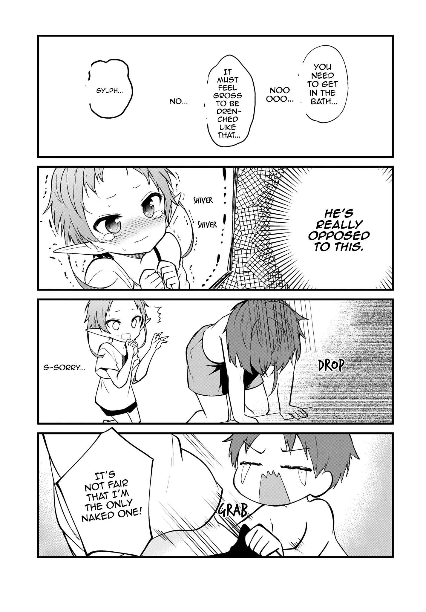 Mushoku Tensei ~4-koma ni Natte mo Honki Dasu~ Chapter 3 - Page 15