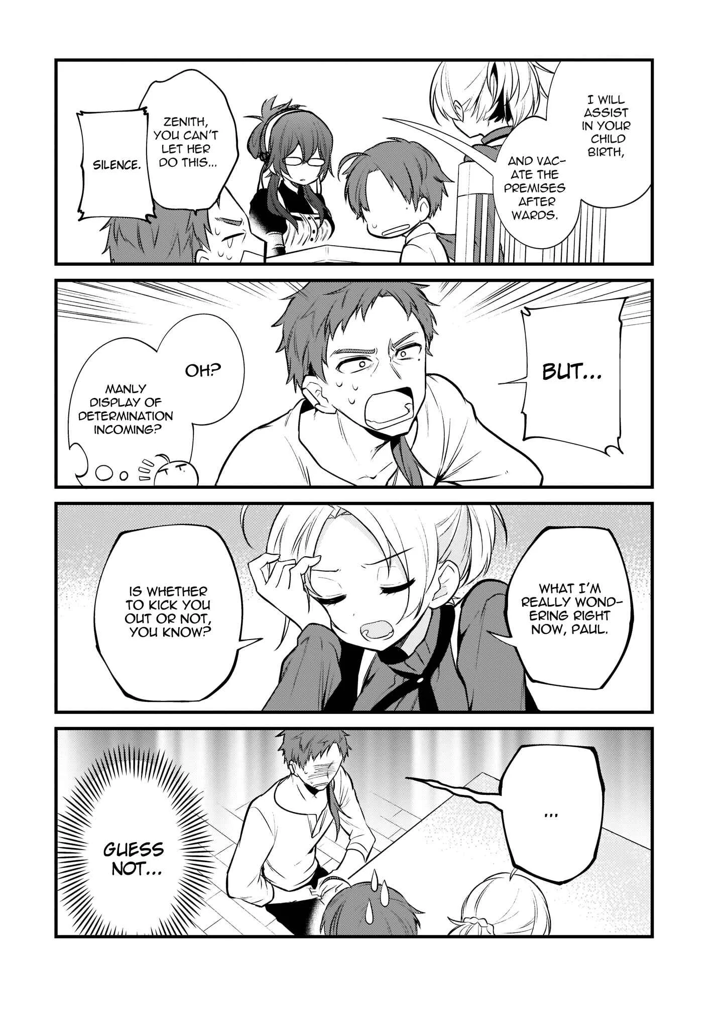 Mushoku Tensei ~4-koma ni Natte mo Honki Dasu~ Chapter 5 - Page 4