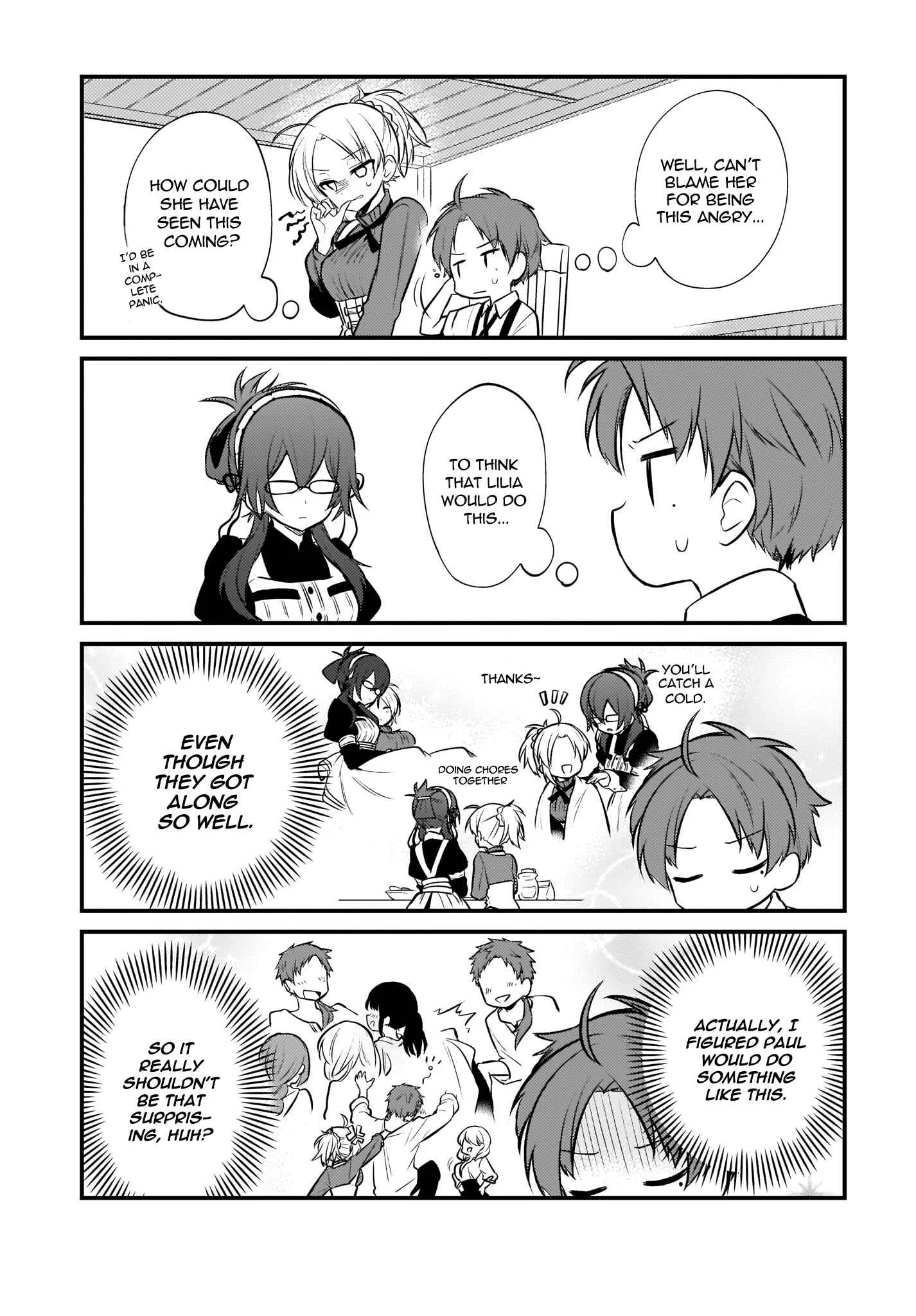Mushoku Tensei ~4-koma ni Natte mo Honki Dasu~ Chapter 5 - Page 5