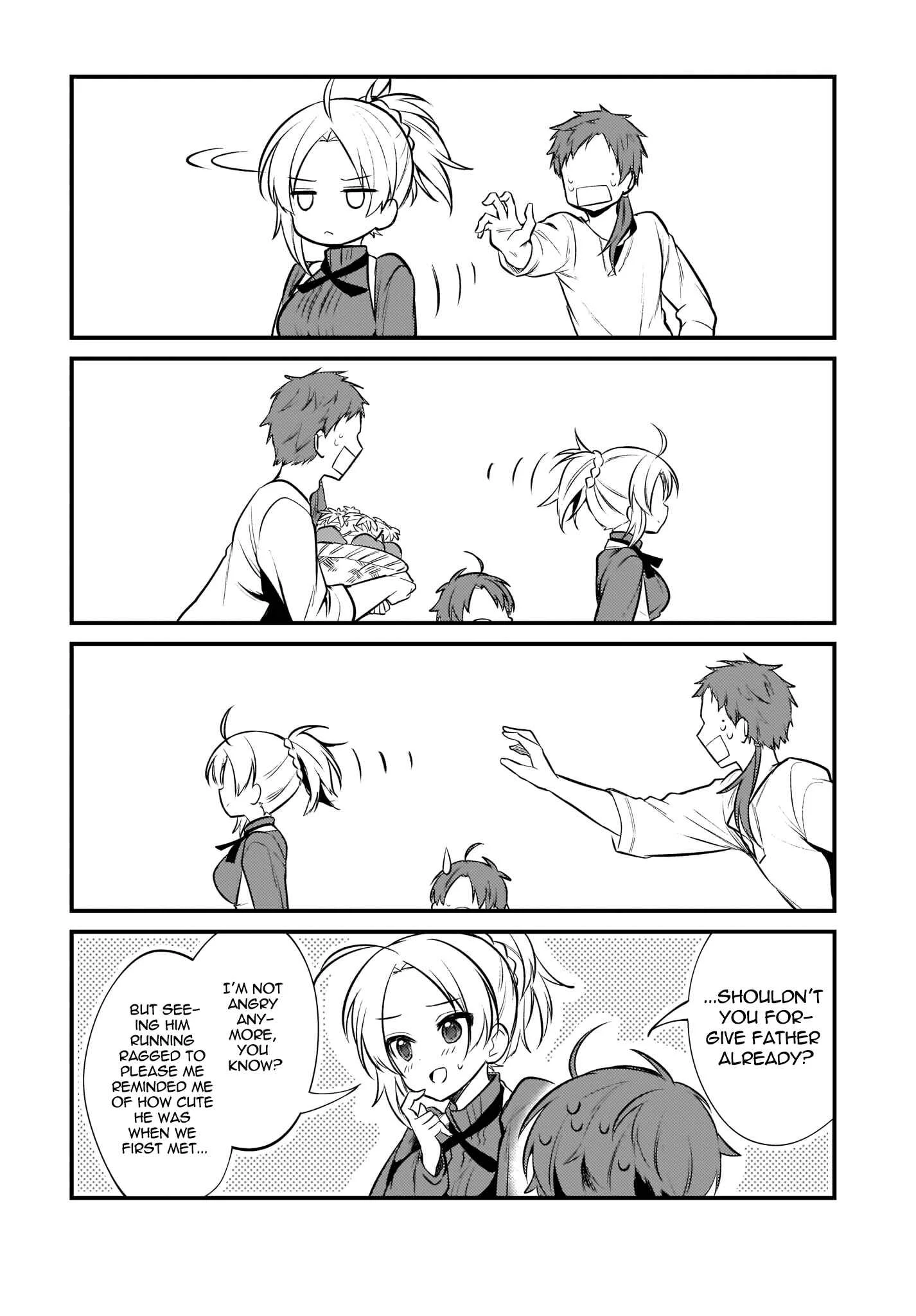 Mushoku Tensei ~4-koma ni Natte mo Honki Dasu~ Chapter 5 - Page 11
