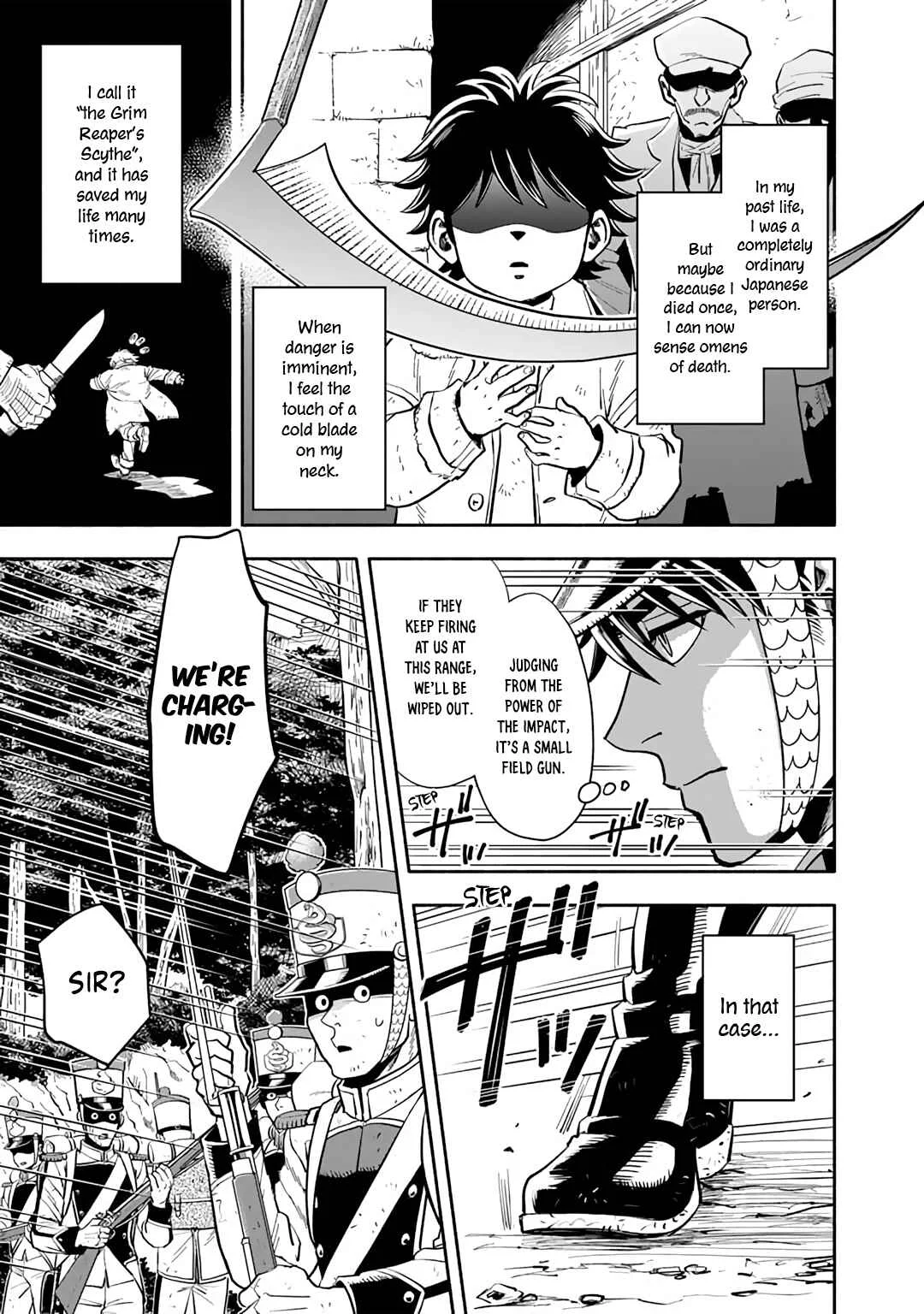 Musket Girls! ~Tensei Sanbou to Senretsu Otome-tachi~ Chapter 1: The Grim Reaper Staff Officer is Born! - Page 8