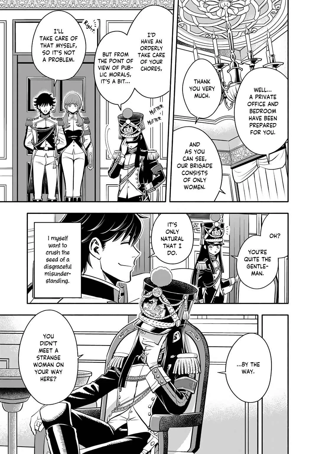 Musket Girls! ~Tensei Sanbou to Senretsu Otome-tachi~ Chapter 2: The Grim Reaper Staff Officer's First Task - Page 3