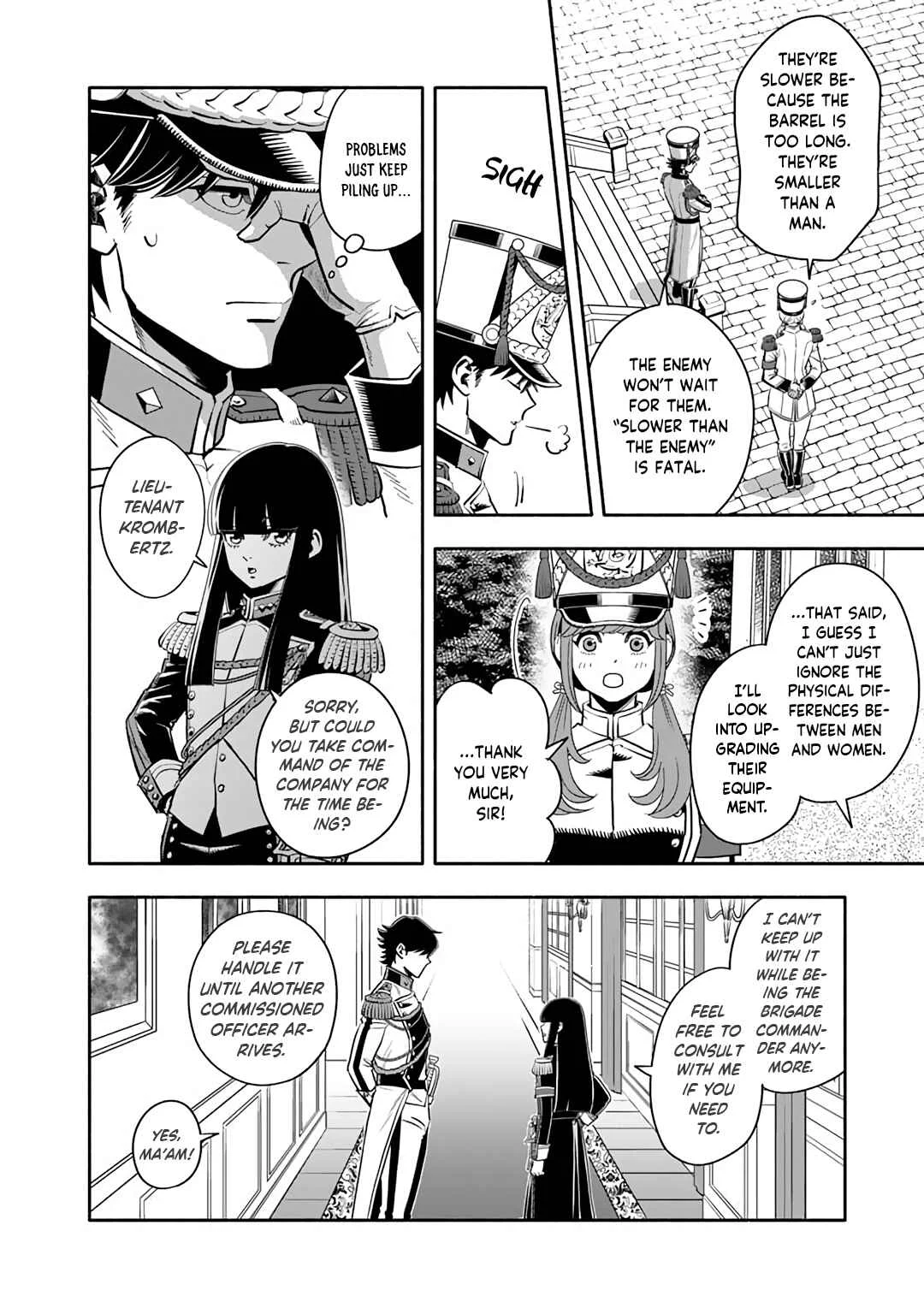 Musket Girls! ~Tensei Sanbou to Senretsu Otome-tachi~ Chapter 3: The Grim Reaper Staff Officer's Lecture! - Page 4