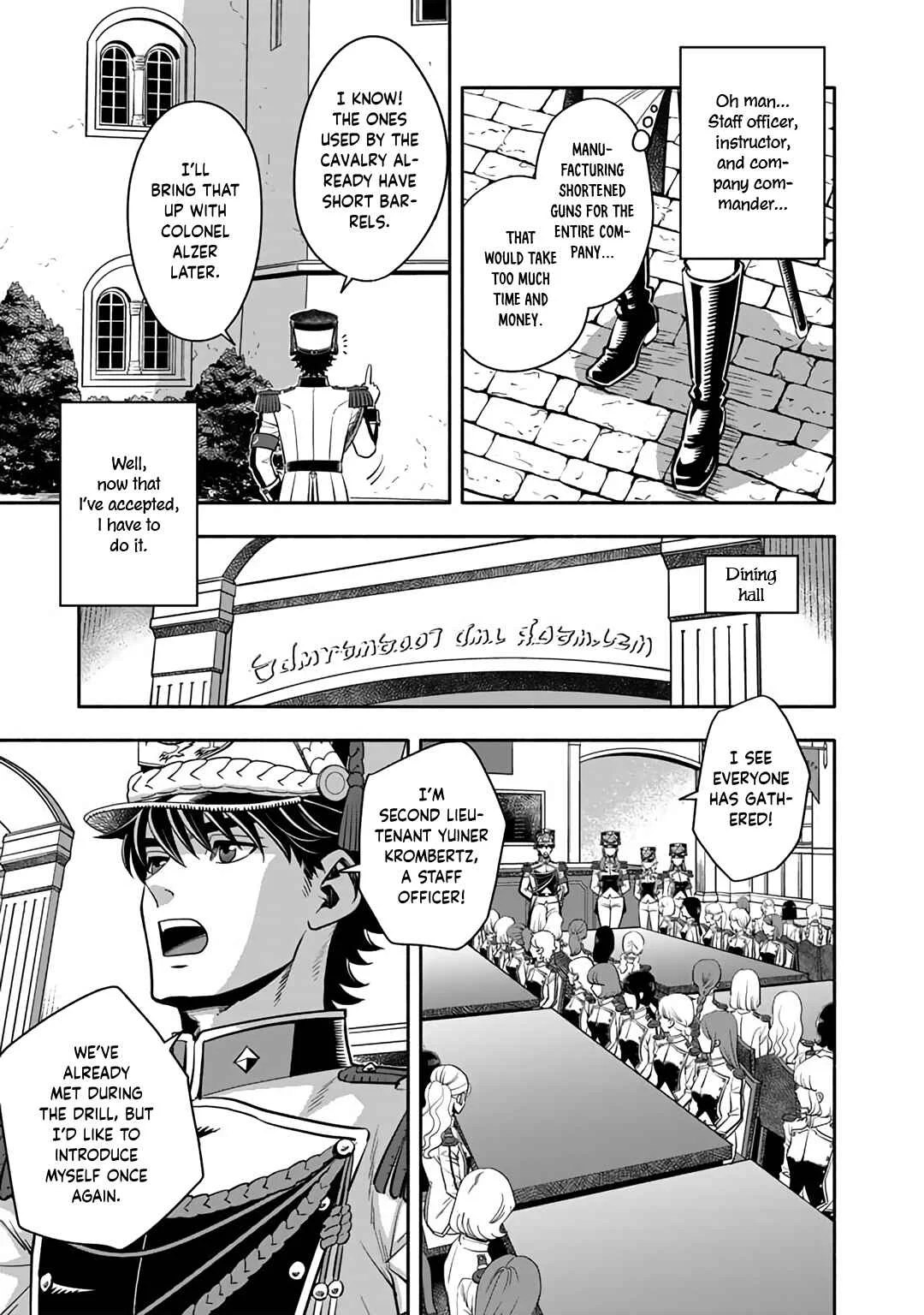 Musket Girls! ~Tensei Sanbou to Senretsu Otome-tachi~ Chapter 3: The Grim Reaper Staff Officer's Lecture! - Page 5