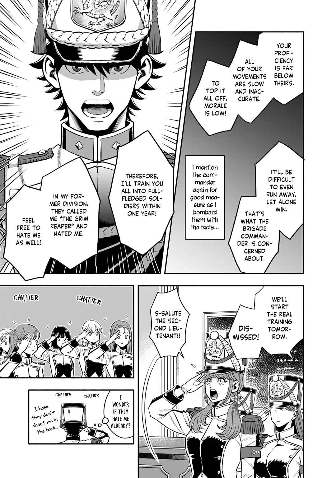 Musket Girls! ~Tensei Sanbou to Senretsu Otome-tachi~ Chapter 3: The Grim Reaper Staff Officer's Lecture! - Page 7
