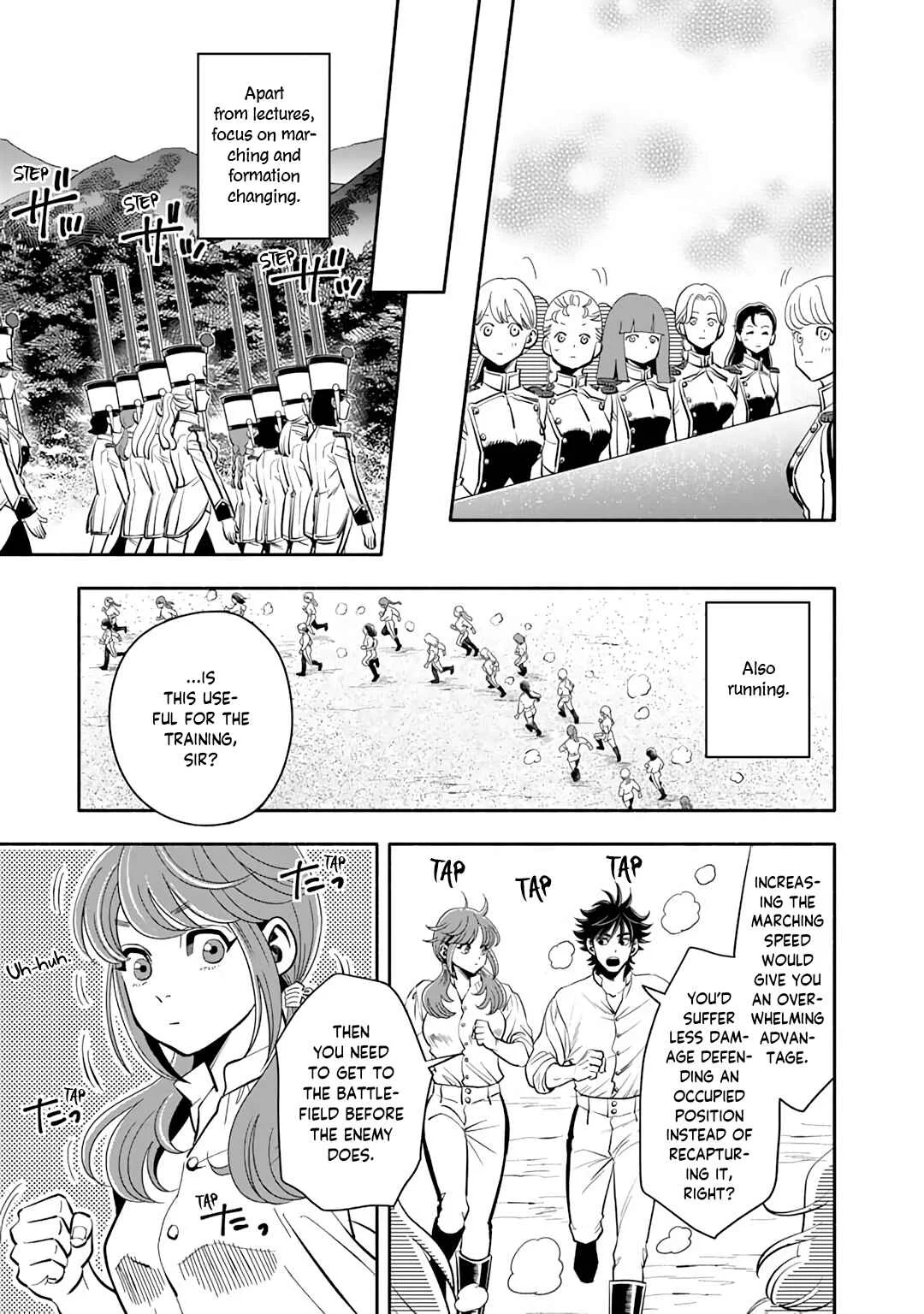 Musket Girls! ~Tensei Sanbou to Senretsu Otome-tachi~ Chapter 3: The Grim Reaper Staff Officer's Lecture! - Page 13