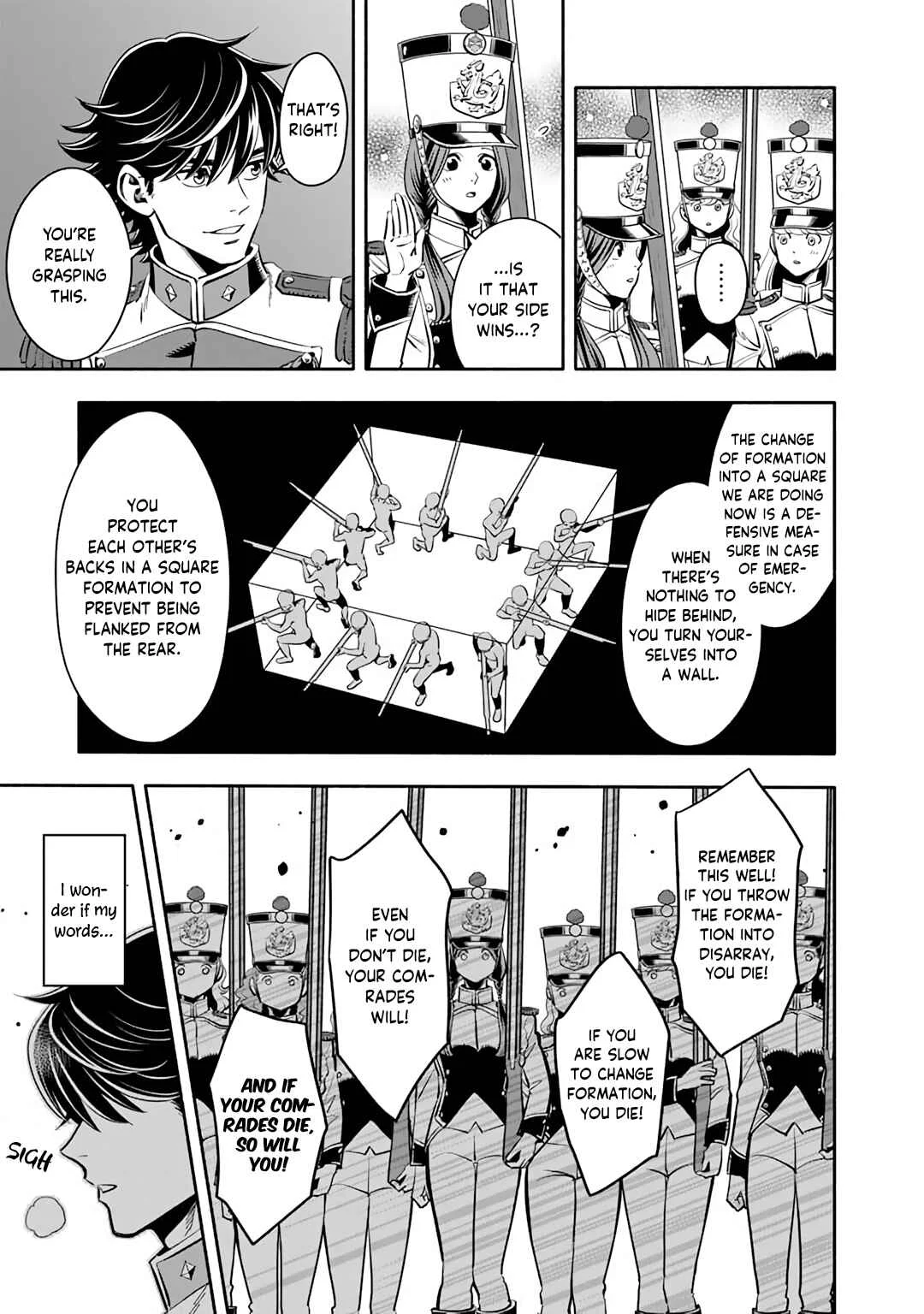 Musket Girls! ~Tensei Sanbou to Senretsu Otome-tachi~ Chapter 3: The Grim Reaper Staff Officer's Lecture! - Page 23