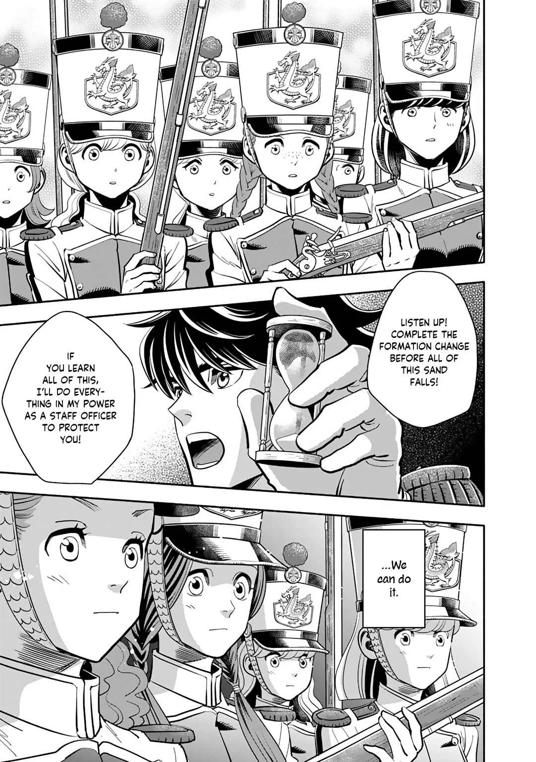 Musket Girls! ~Tensei Sanbou to Senretsu Otome-tachi~ Chapter 3: The Grim Reaper Staff Officer's Lecture! - Page 25