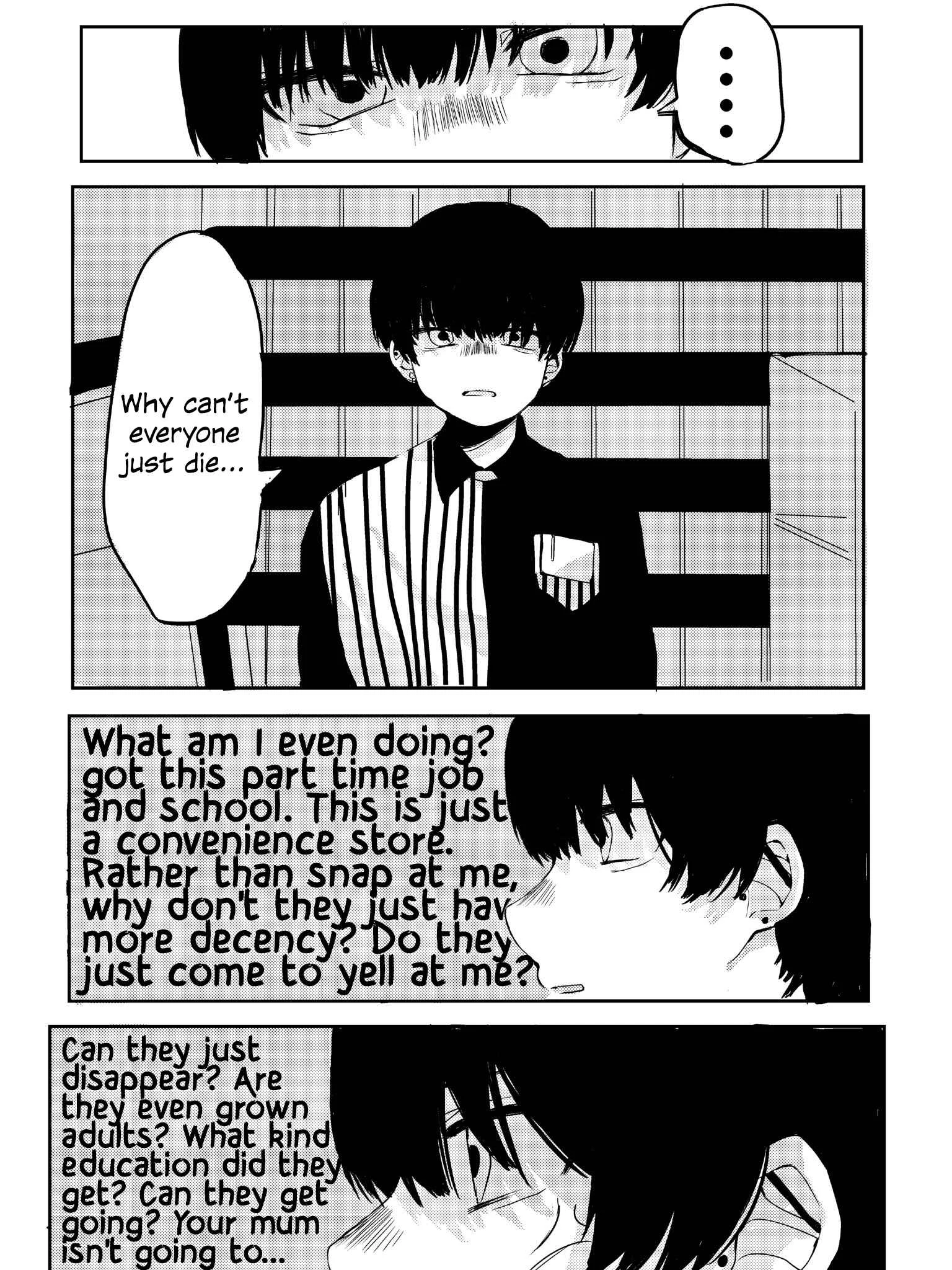 My Black Haired Senpai Wants to Mess With Me But... Chapter 1 - Page 2