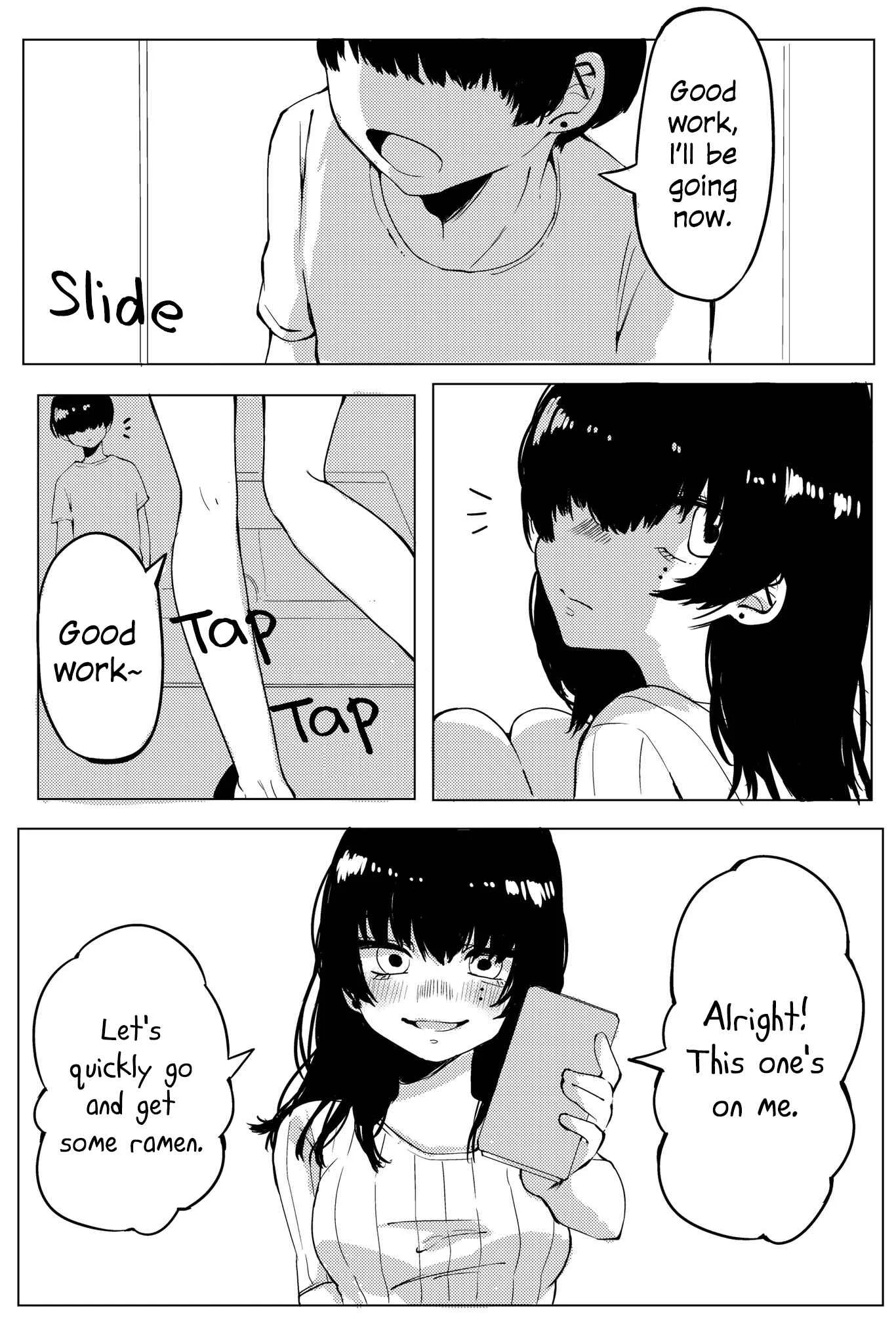 My Black Haired Senpai Wants to Mess With Me But... Chapter 2 - Page 1