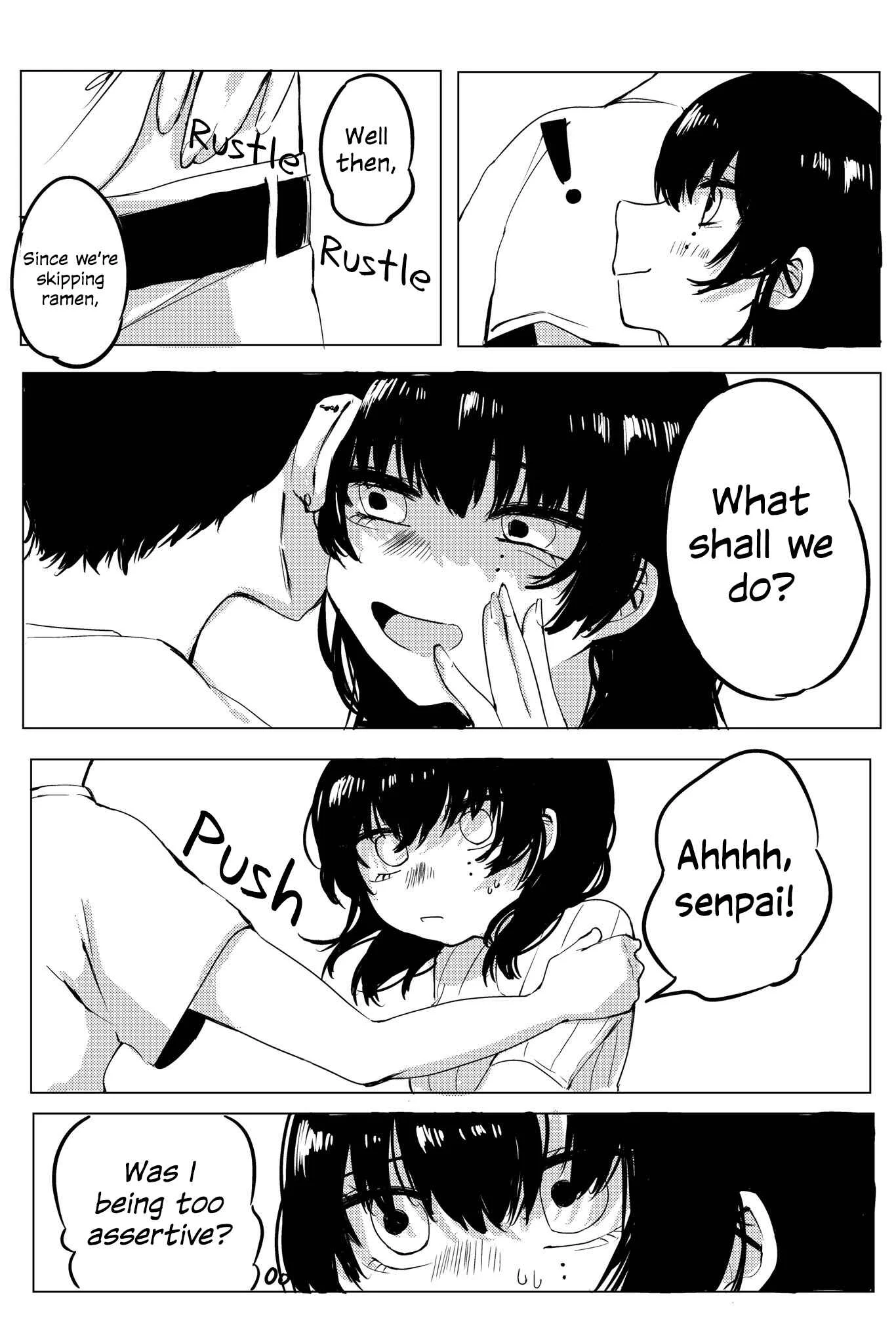 My Black Haired Senpai Wants to Mess With Me But... Chapter 2 - Page 3