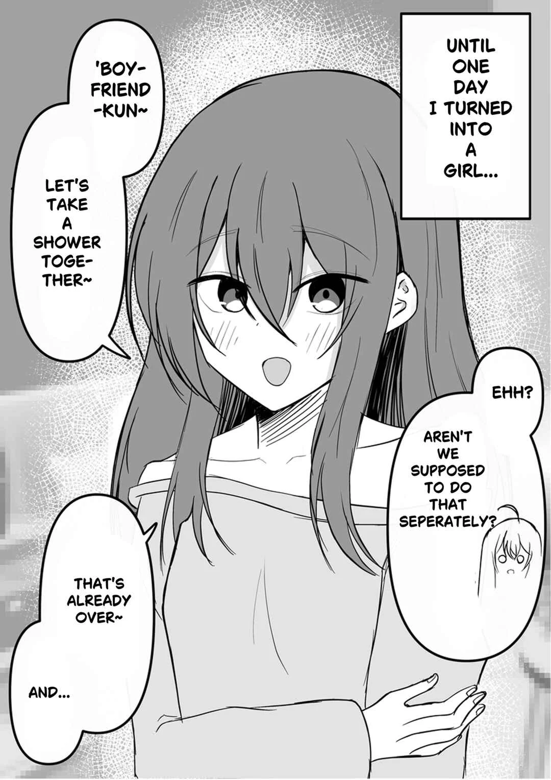 My girlfriend seems to like me as a girl Chapter 2 - Page 2