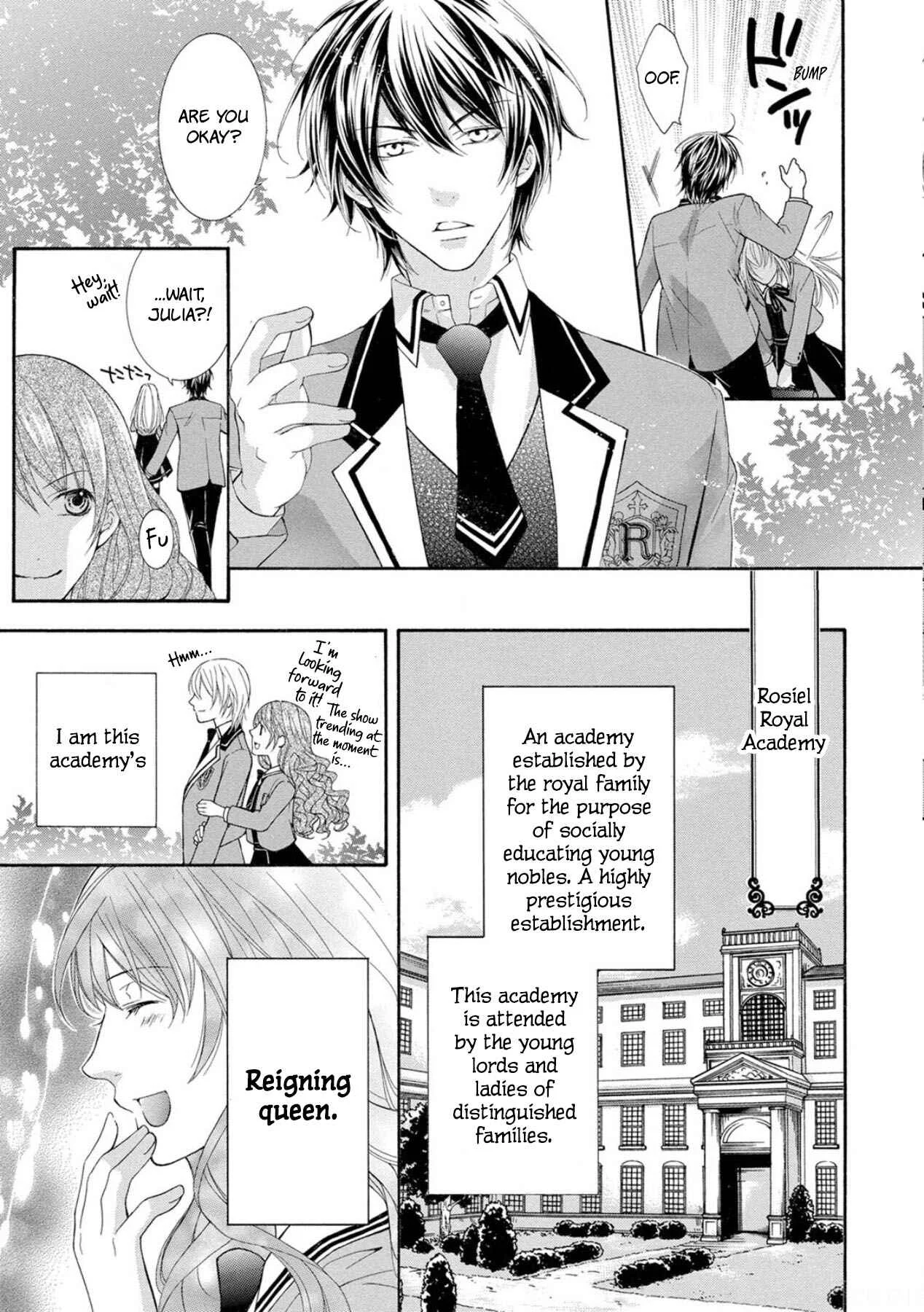 My Magnificent Performance as the Newly-Chosen Villainess Matchmaker Chapter 1 - Page 8