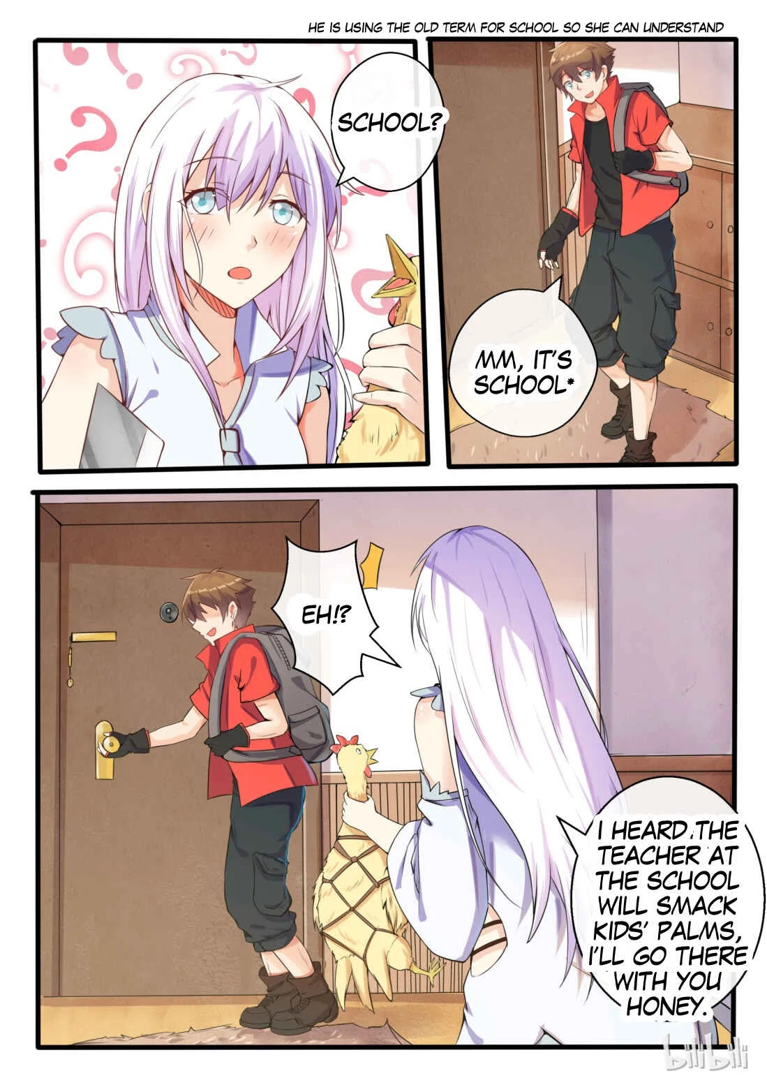 My Wife Is a Fox Spirit Chapter 3: Going to School - Page 4