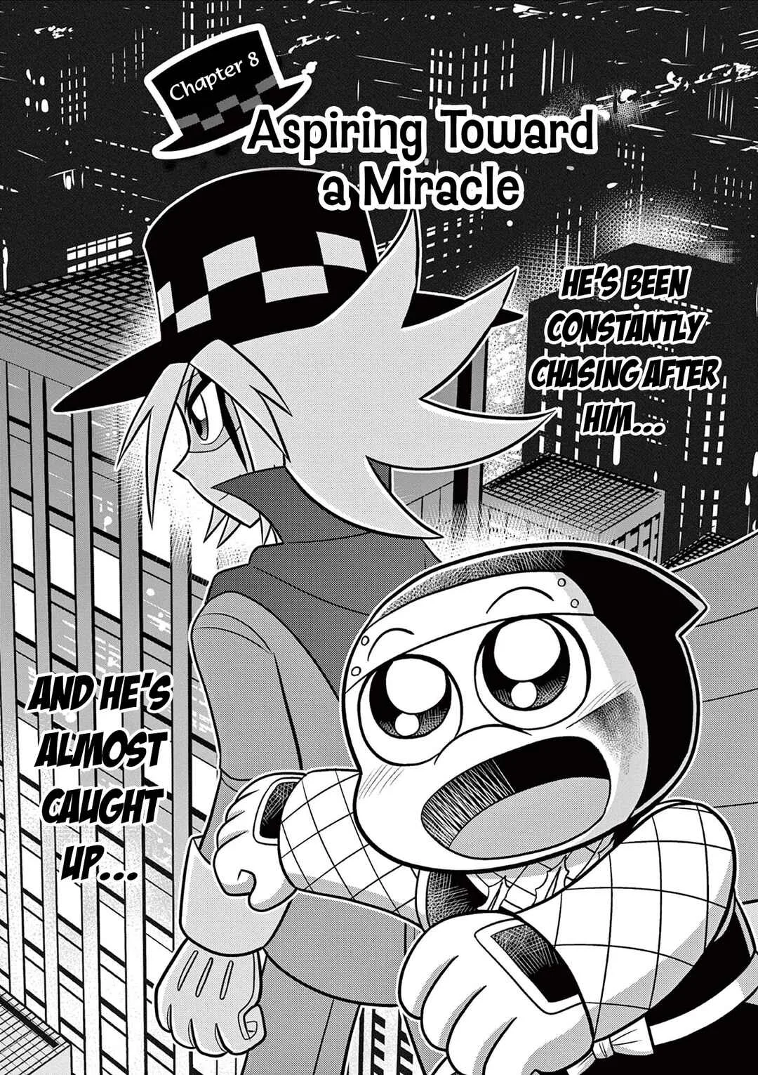 Mysterious Joker Encore Chapter 8: Aspiring Toward a Miracle - Page 1