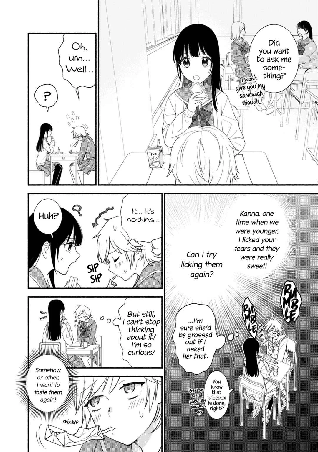Nakigao Yuri Anthology Chapter 2: The reason for her sweet tears (Yudepan) - Page 2