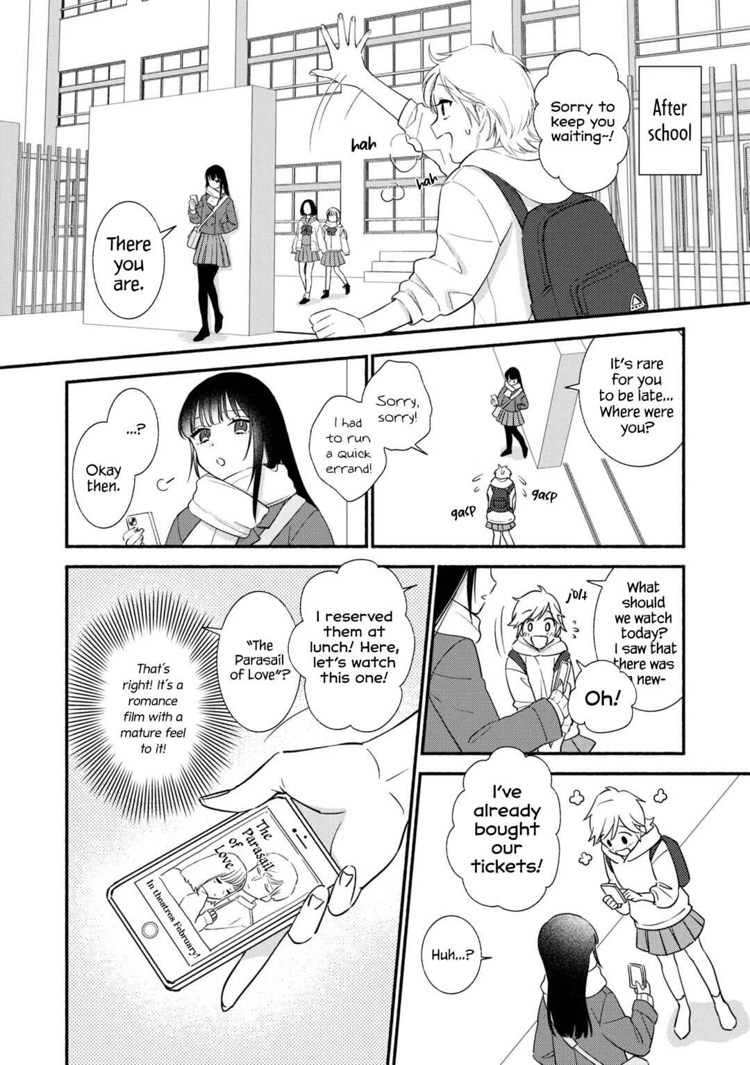 Nakigao Yuri Anthology Chapter 2: The reason for her sweet tears (Yudepan) - Page 4