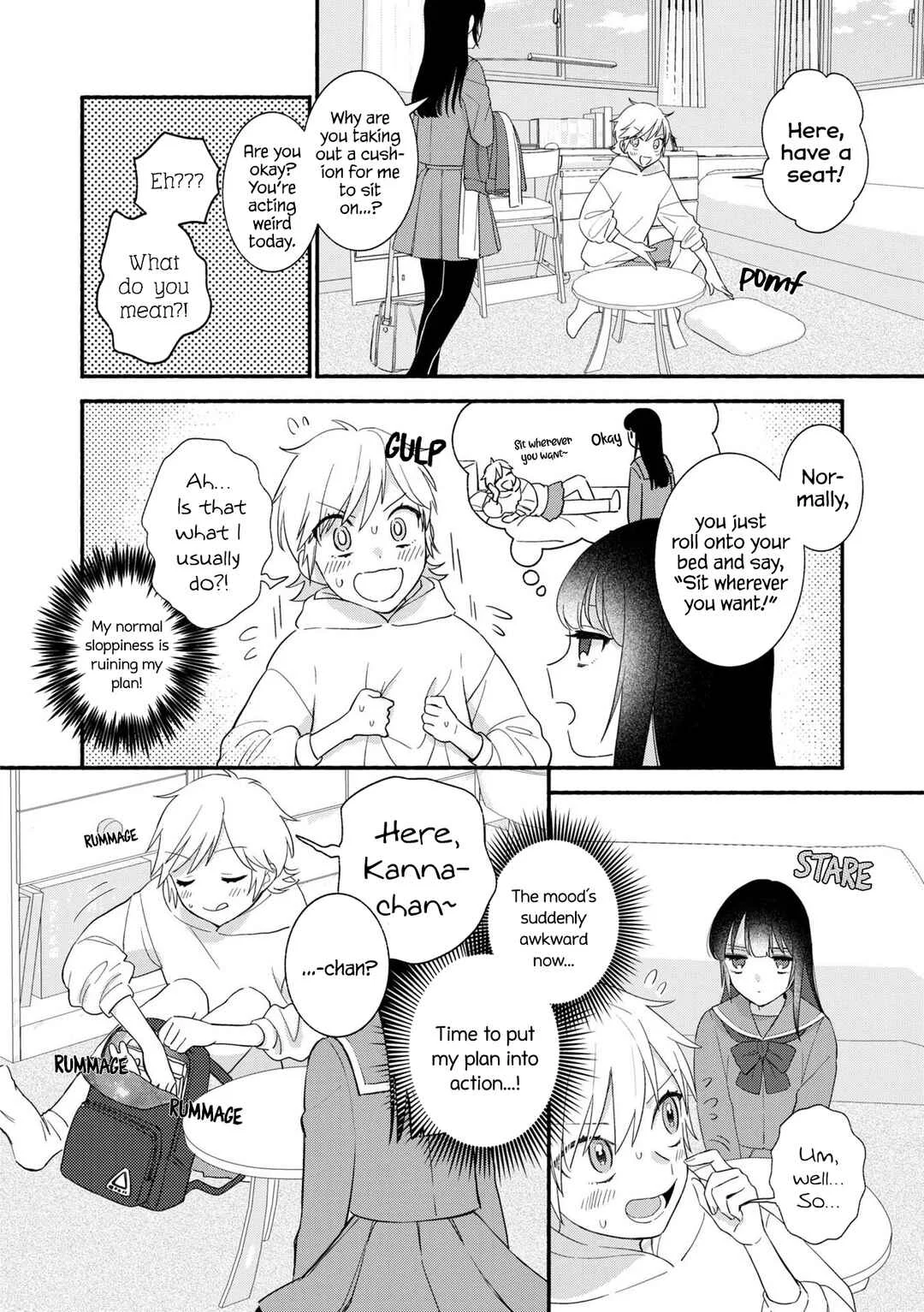 Nakigao Yuri Anthology Chapter 2: The reason for her sweet tears (Yudepan) - Page 8