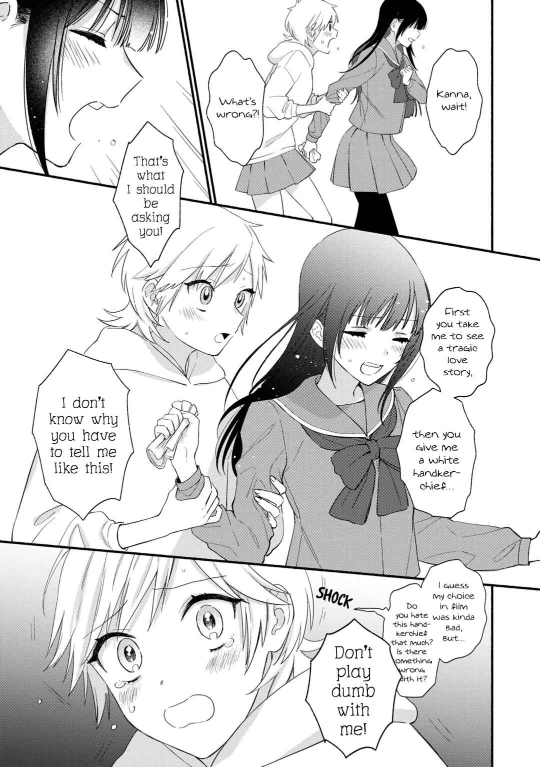 Nakigao Yuri Anthology Chapter 2: The reason for her sweet tears (Yudepan) - Page 11