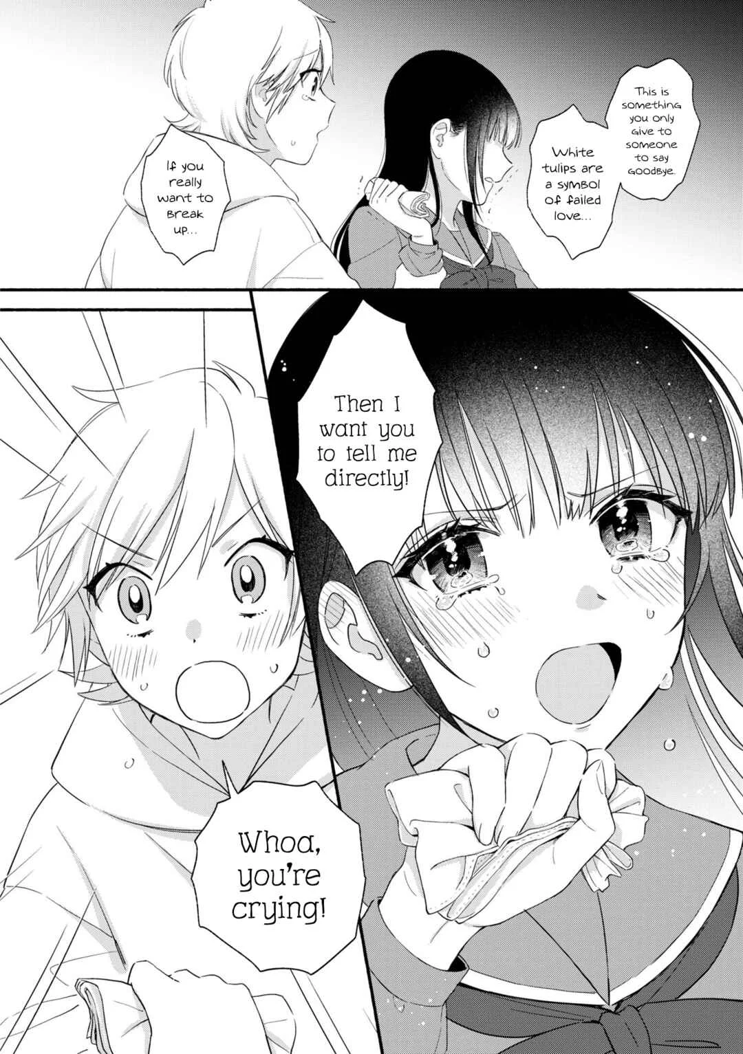 Nakigao Yuri Anthology Chapter 2: The reason for her sweet tears (Yudepan) - Page 12
