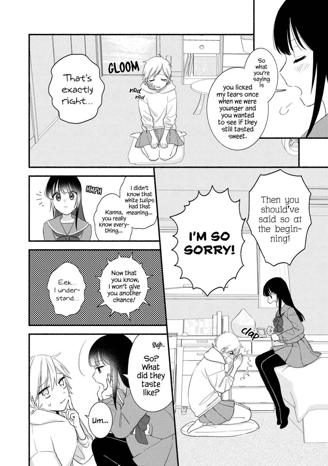 Nakigao Yuri Anthology Chapter 2: The reason for her sweet tears (Yudepan) - Page 14